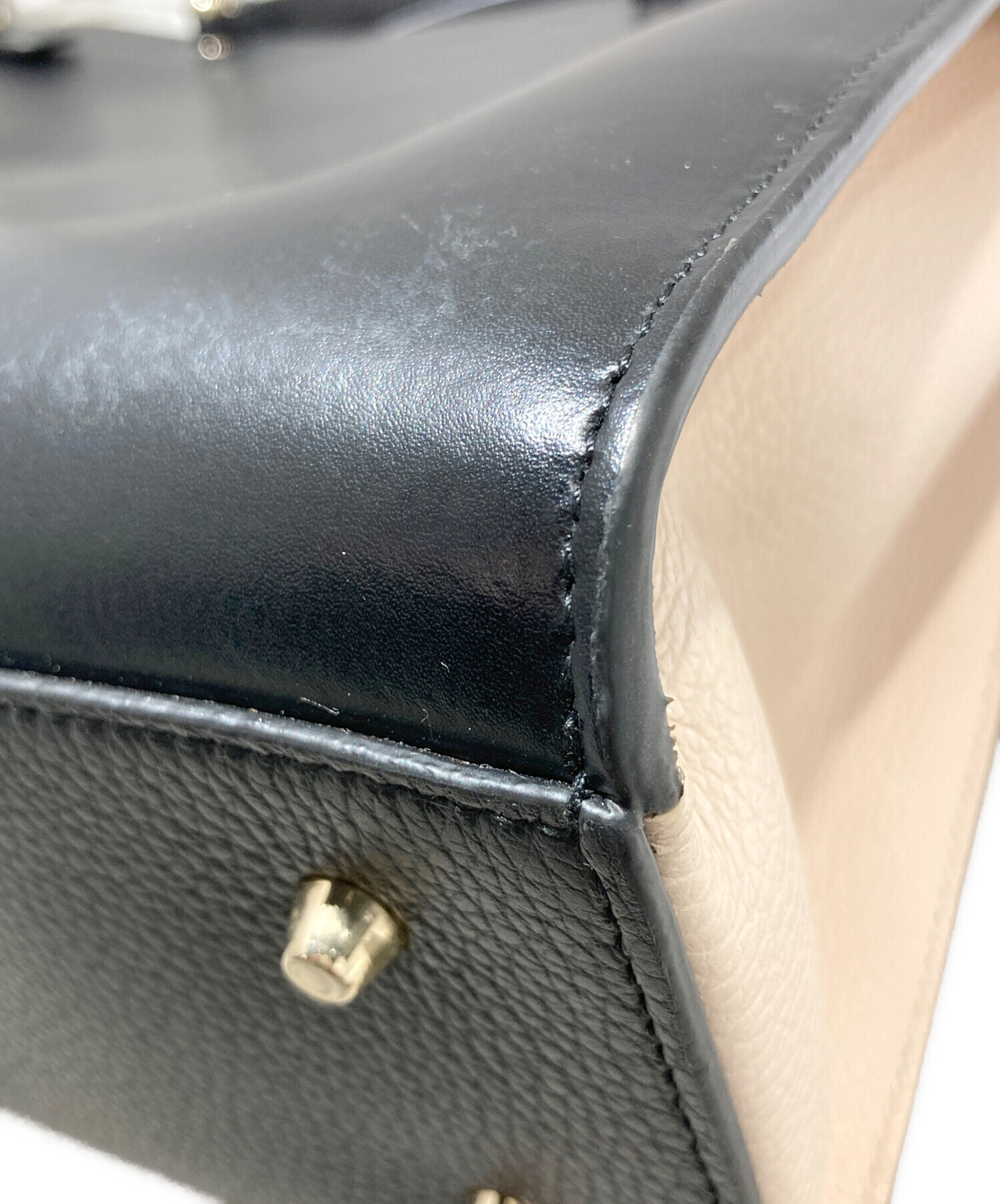 中古・古着通販】FURLA (フルラ) LADY M L TOTE ブラック｜ブランド 