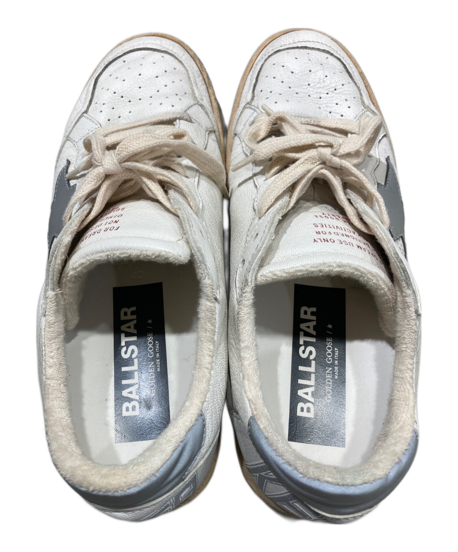 GOLDEN GOOSE ゴールデングース スニーカー 37(24cm位) 白 【古着 