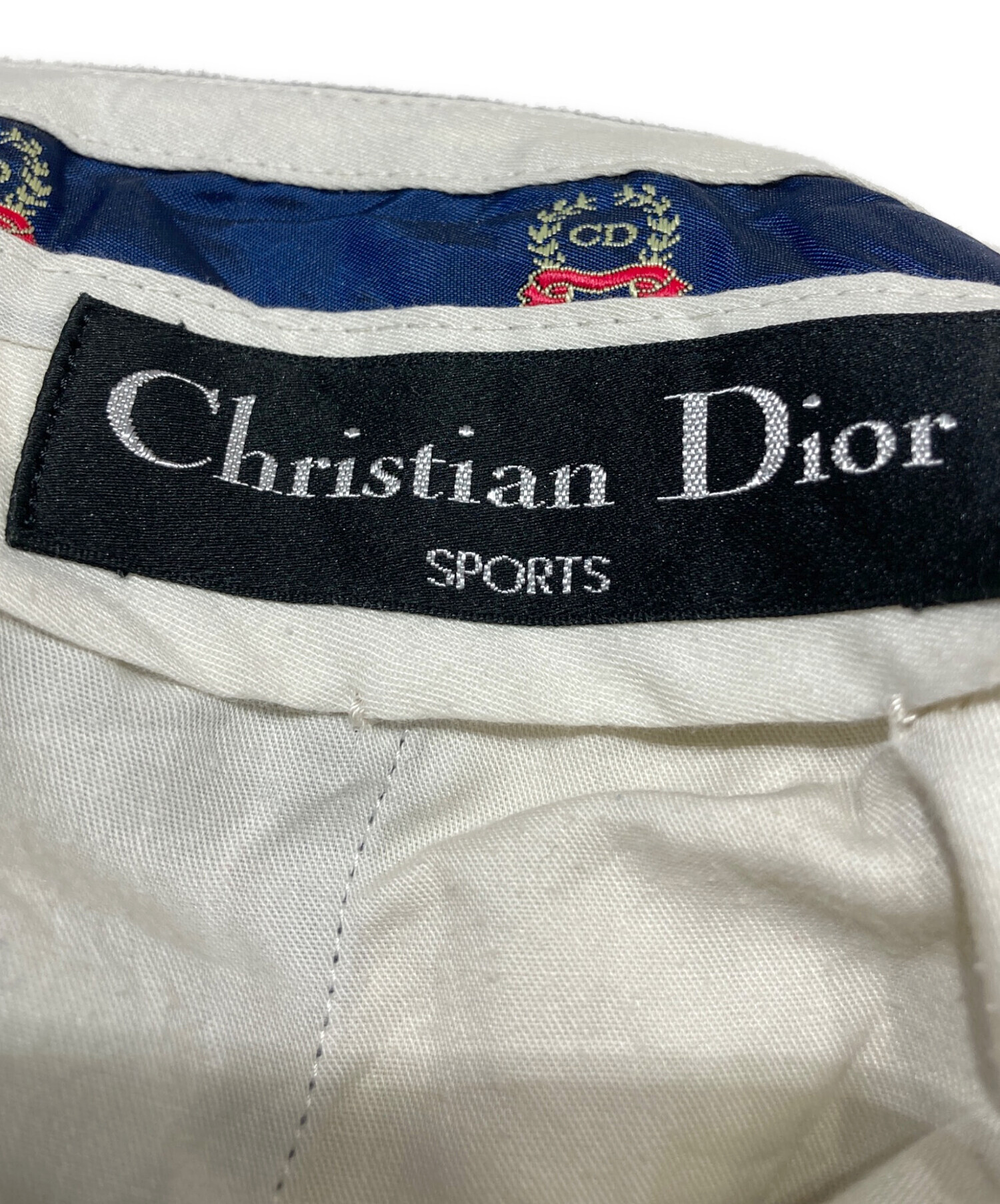 90sChristian Dior SPORTSクリスチャンディオールスラックス Christian Dior Sports】クリスチャンディオール ウールワイド