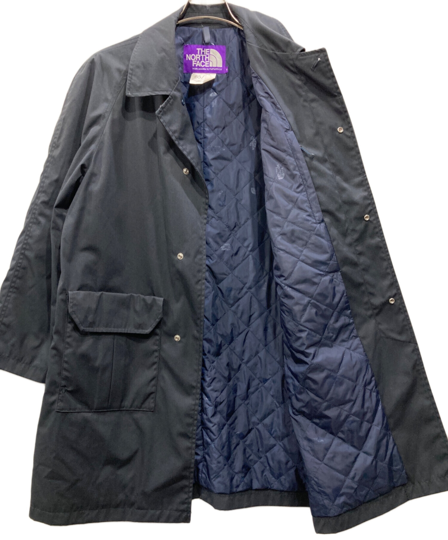 【定価37,400円】【値下げ】BEAUTY&YOUTH ネイビー コート(L) 中古・古着通販】THE NORTHFACE PURPLELABEL (ザ・ノースフェイス