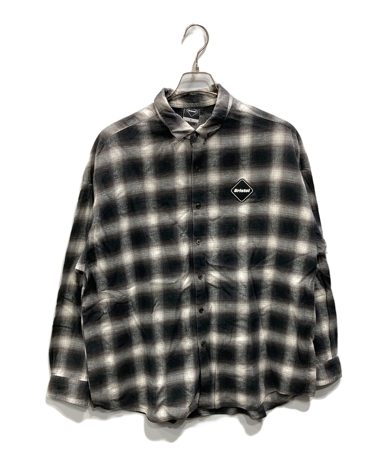 ブリストル BIG LOGO FLANNEL BAGGY SHIRT 【公式通販】