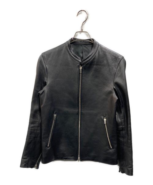 LIDnM ブラック シングルライダースジャケット　Ｍサイズ　新品、未使用 中古・古着通販】LIDnM (リドム) ライダースジャケット ブラック