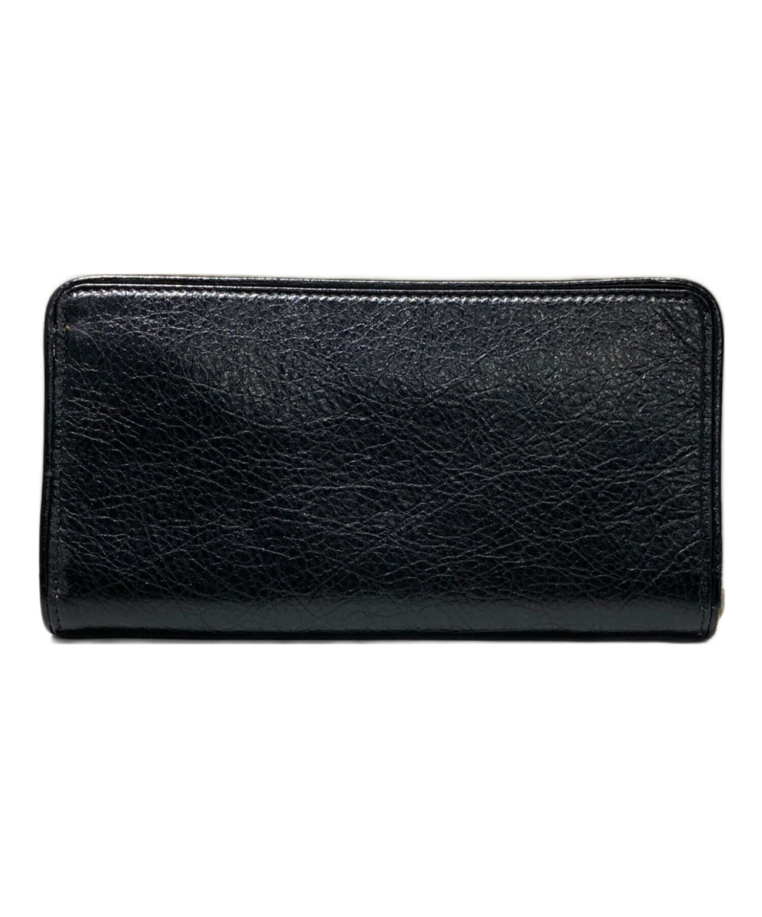 【BALENCIAGA】 長財布 ブラック 2008年 店舗タグ　ヴィンテージ 中古・古着通販】BALENCIAGA (バレンシアガ) 長財布 ブラック