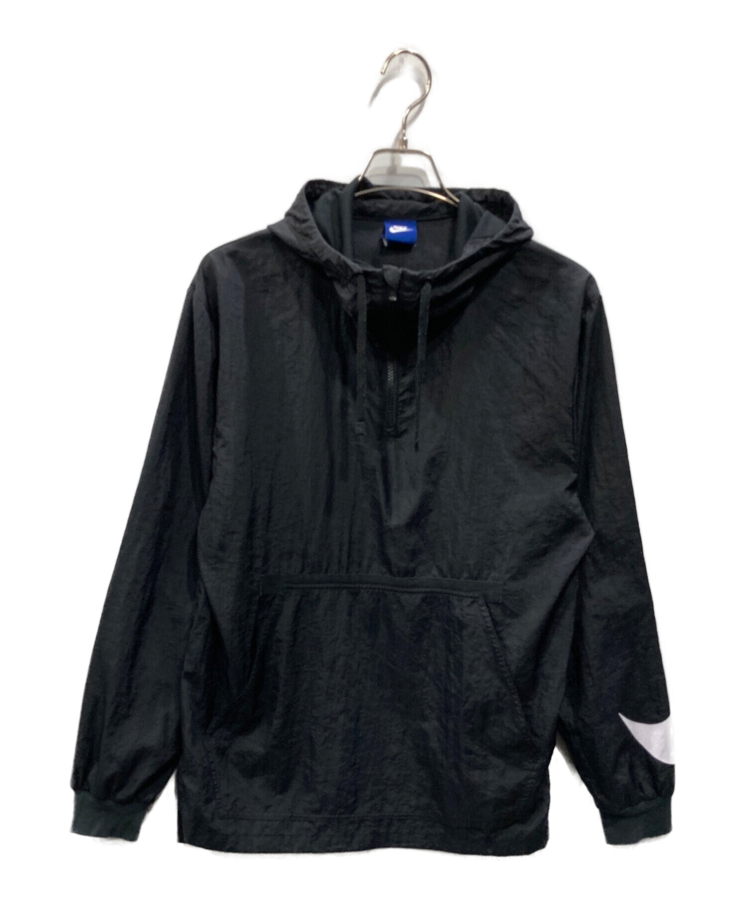 【新品タグ付】ナイキ ゴルフ アノラックジャケット ブラック M NIKE 中古・古着通販】NIKE (ナイキ) アノラックジャケット ブラック サイズ