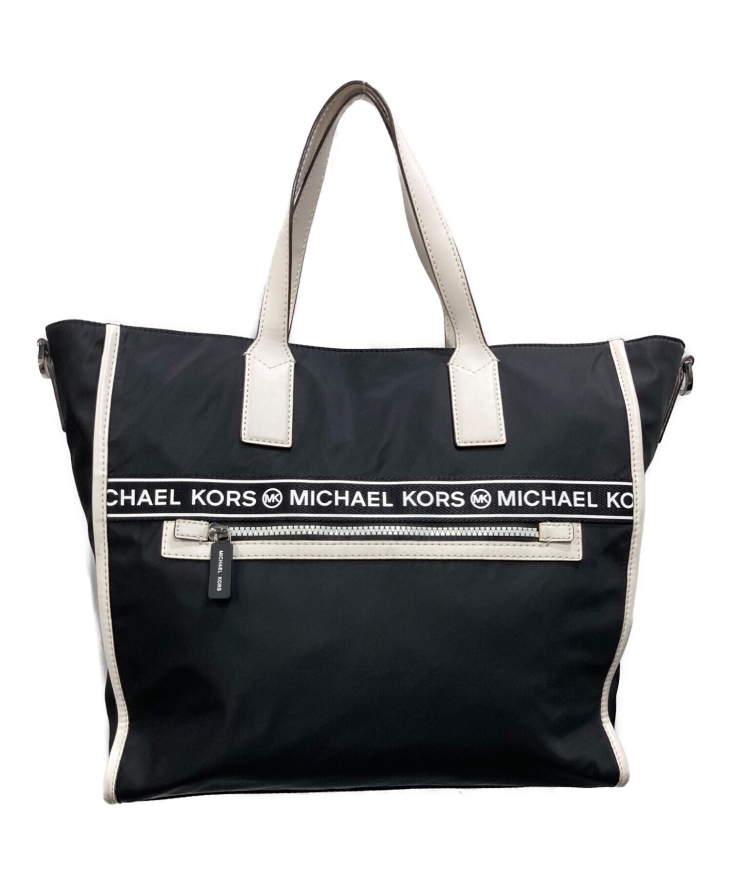 最終値下げ新品MICHAEL KORS 2wayバック 中古・古着通販】MICHAEL KORS (マイケルコース) 2WAYバッグ ブラック