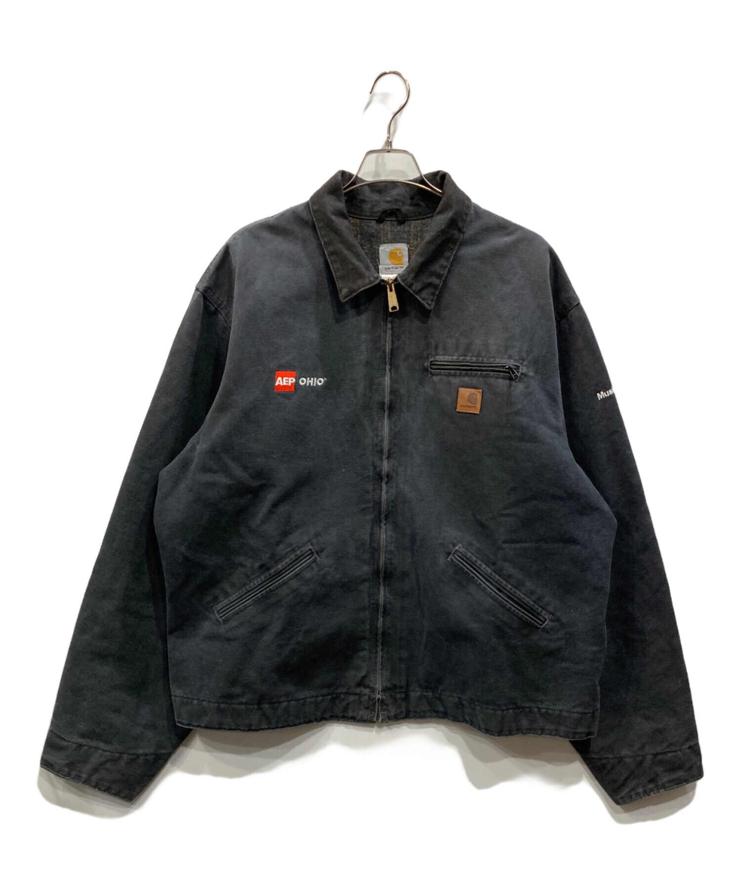 山*義様 【希少】カーハート デトロイトジャケット　裏ボア グレー 2XL Ca 中古・古着通販】CarHartt (カーハート) デトロイトジャケット グレー