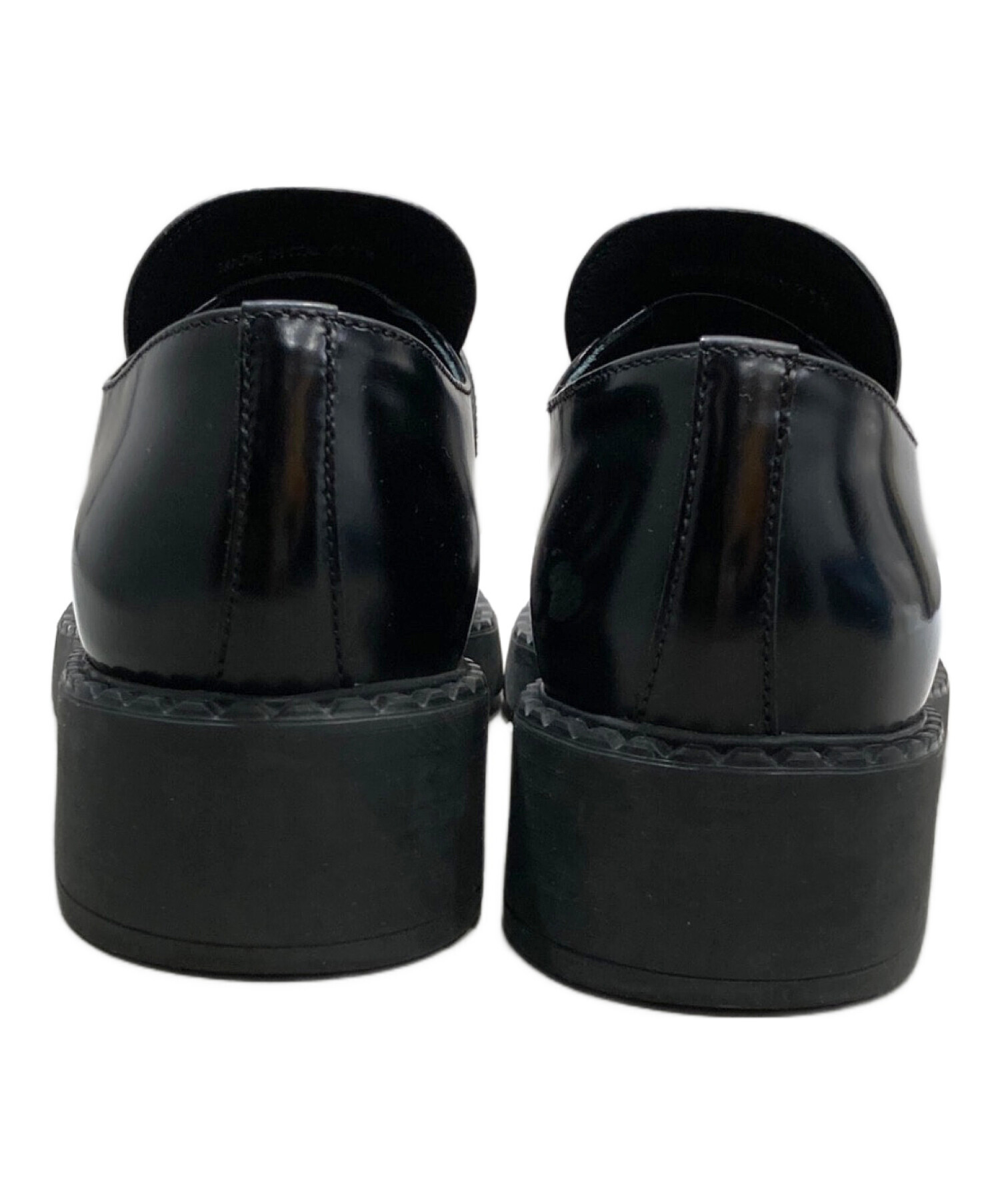 中古・古着通販】PRADA (プラダ) チョコレートブラッシュレザー