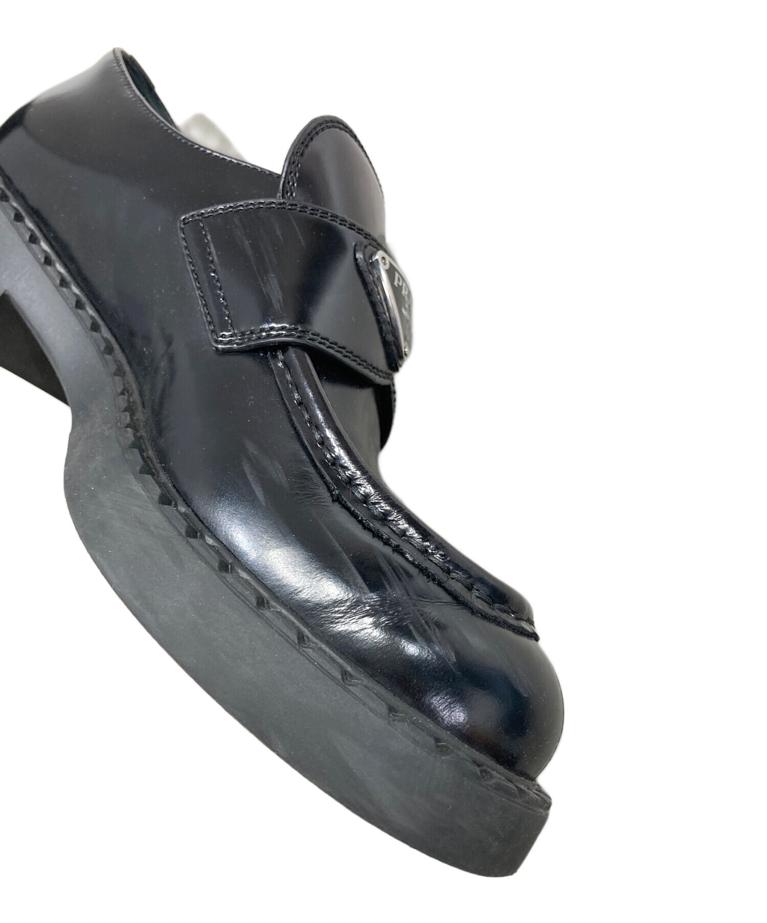 中古・古着通販】PRADA (プラダ) チョコレートブラッシュレザー