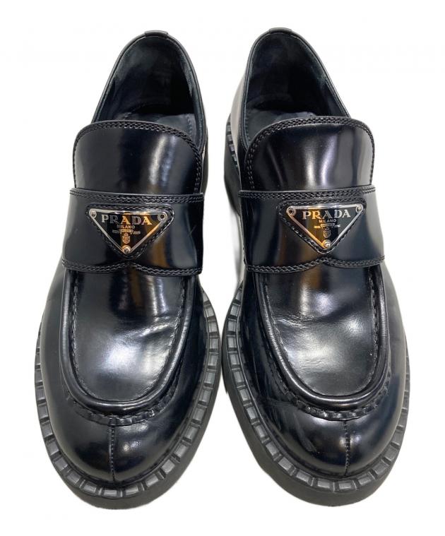 中古・古着通販】PRADA (プラダ) チョコレートブラッシュレザー