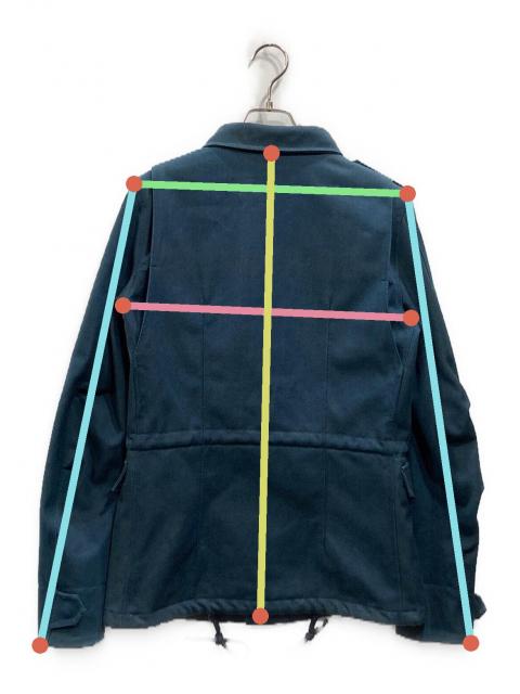 【ご依頼により24:00まで値下げ】AKM ブルー迷彩ジャケット 中古・古着通販】AKM (エーケーエム) M65（エム65）ジャケット