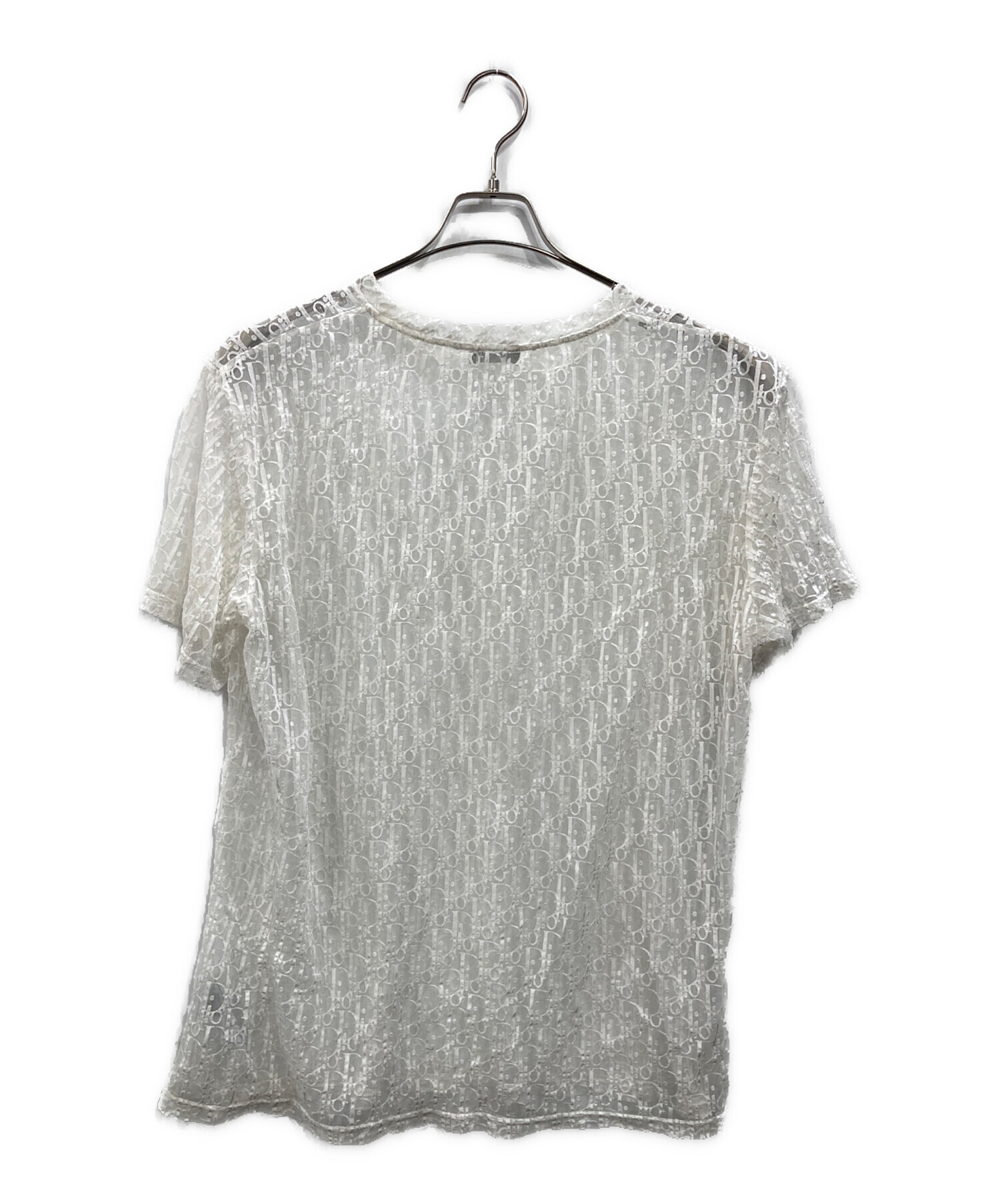 中古・古着通販】DIOR HOMME (ディオール オム) オブリークシースルーT