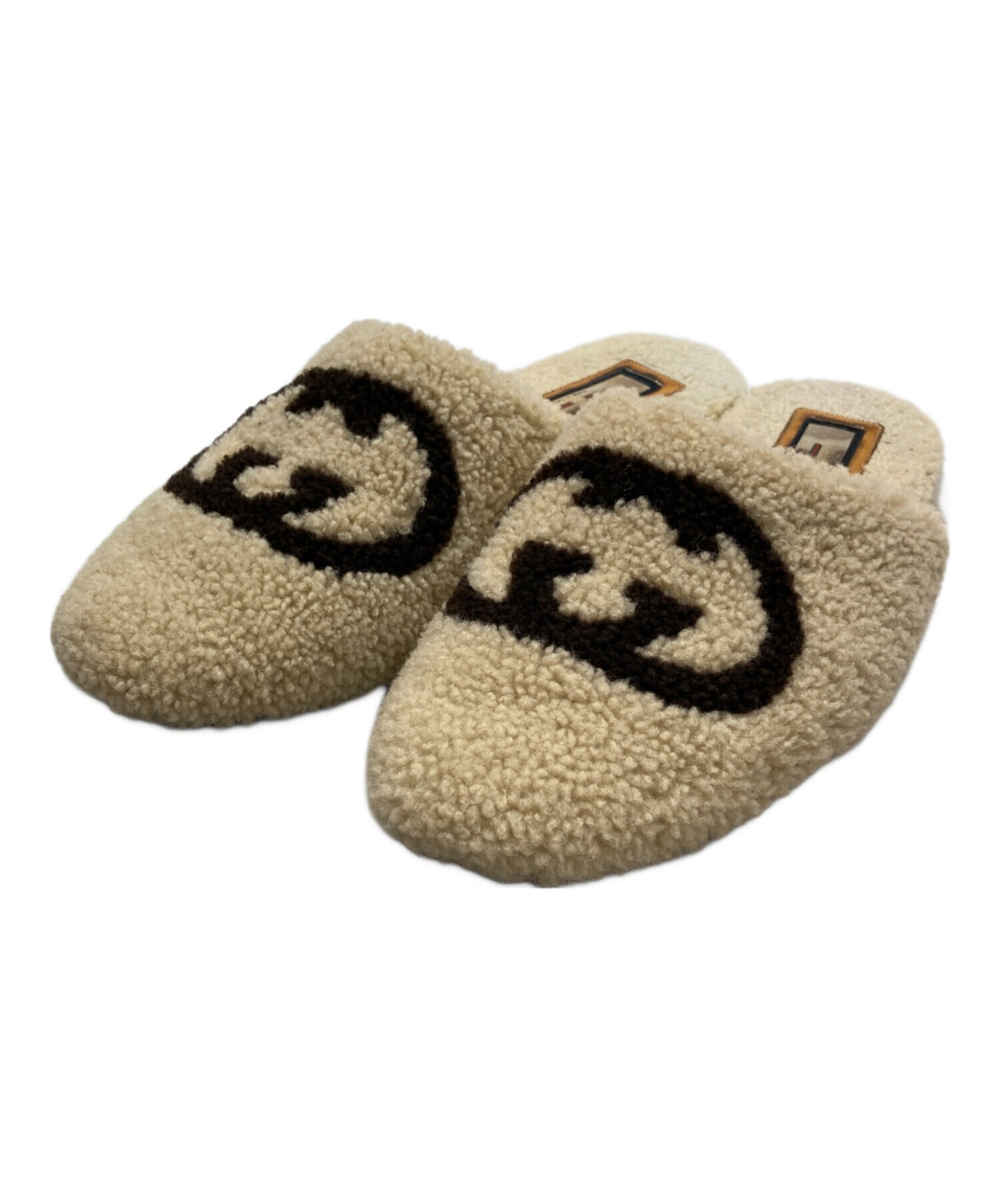 中古・古着通販】GUCCI (グッチ) アイリーン ロゴプリント シアリング