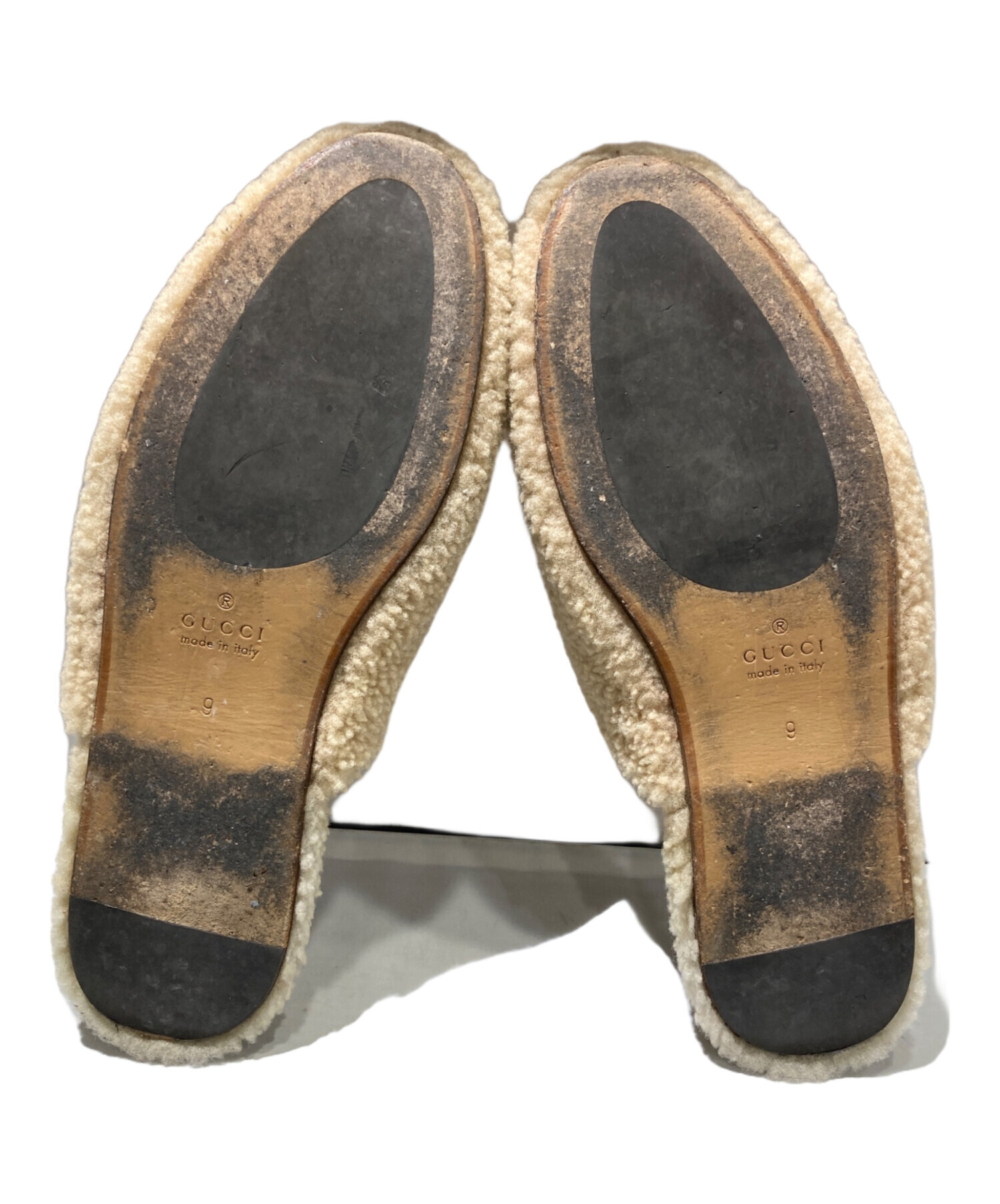 中古・古着通販】GUCCI (グッチ) アイリーン ロゴプリント シアリング