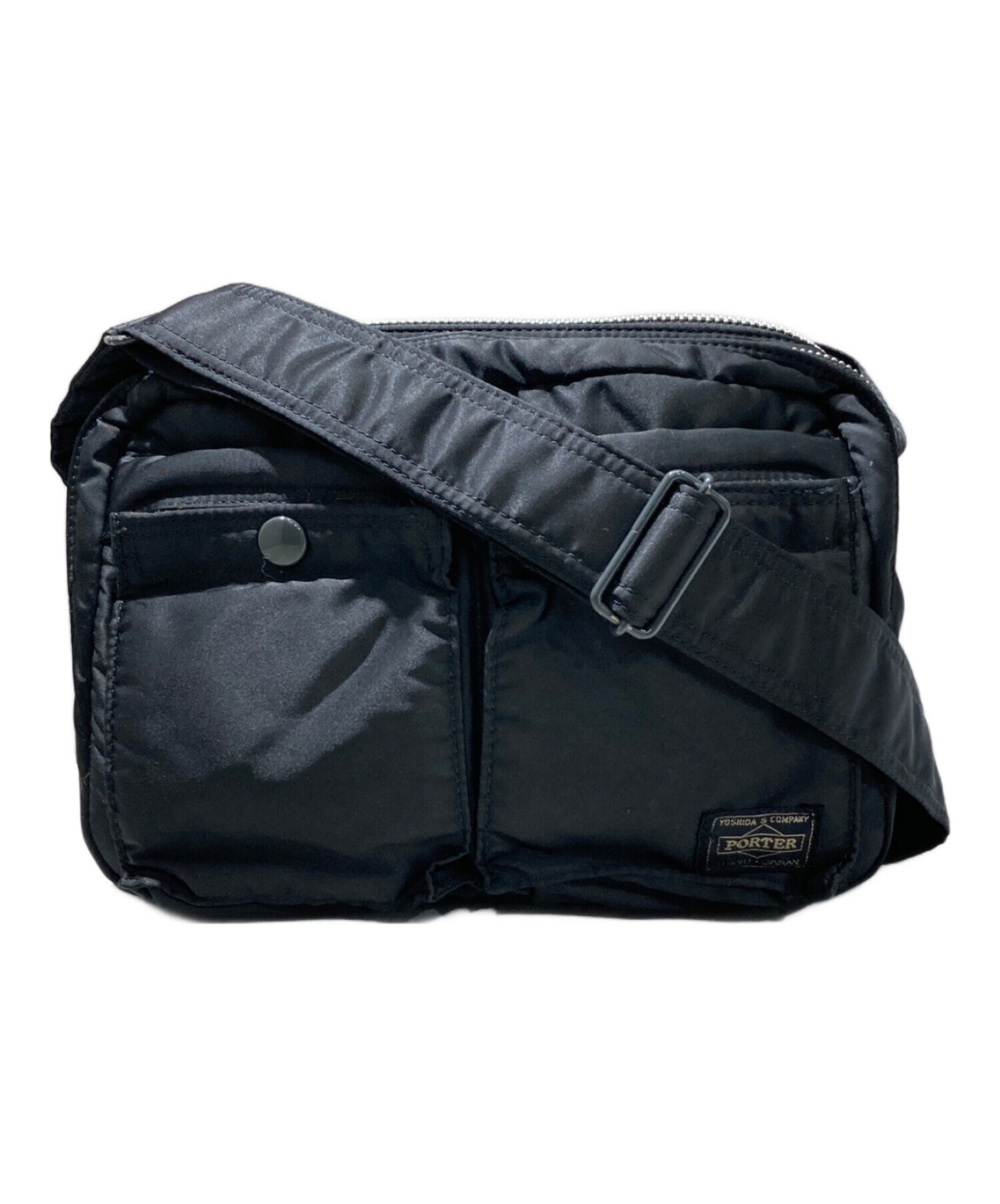 中古・古着通販】PORTER (ポーター) TANKER SHOULDER BAG(S) ブラック