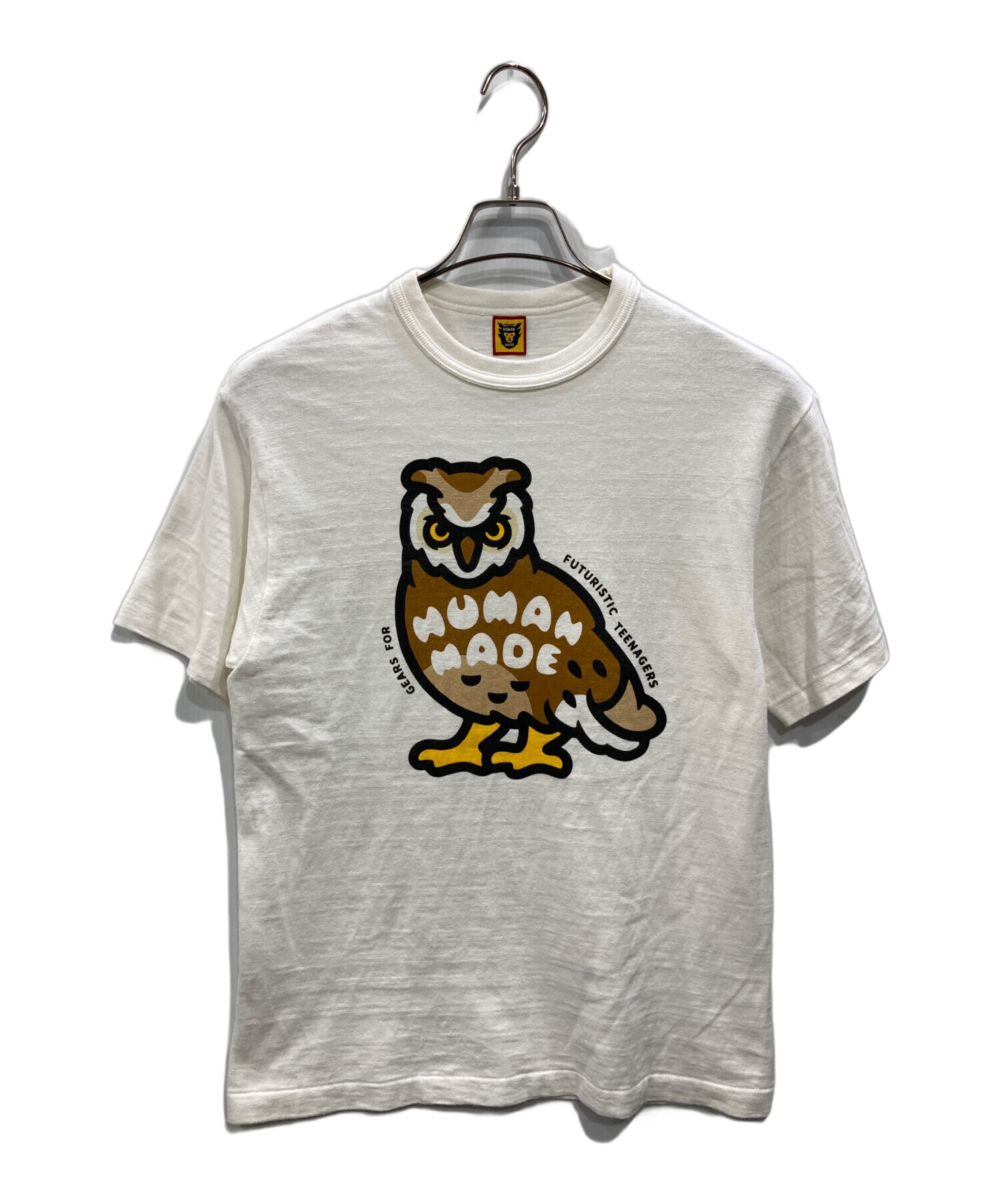 中古・古着通販】HUMAN MADE (ヒューマンメイド) Owl T-Shirt ホワイト 