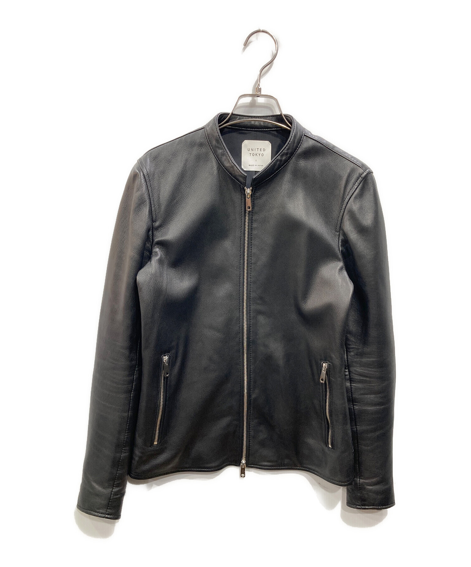 【美品】UNITED TOKYO ラムレザー シングルジャケット ライダース ラムレザーシングルライダース（ライダースジャケット）｜UNITED TOKYO