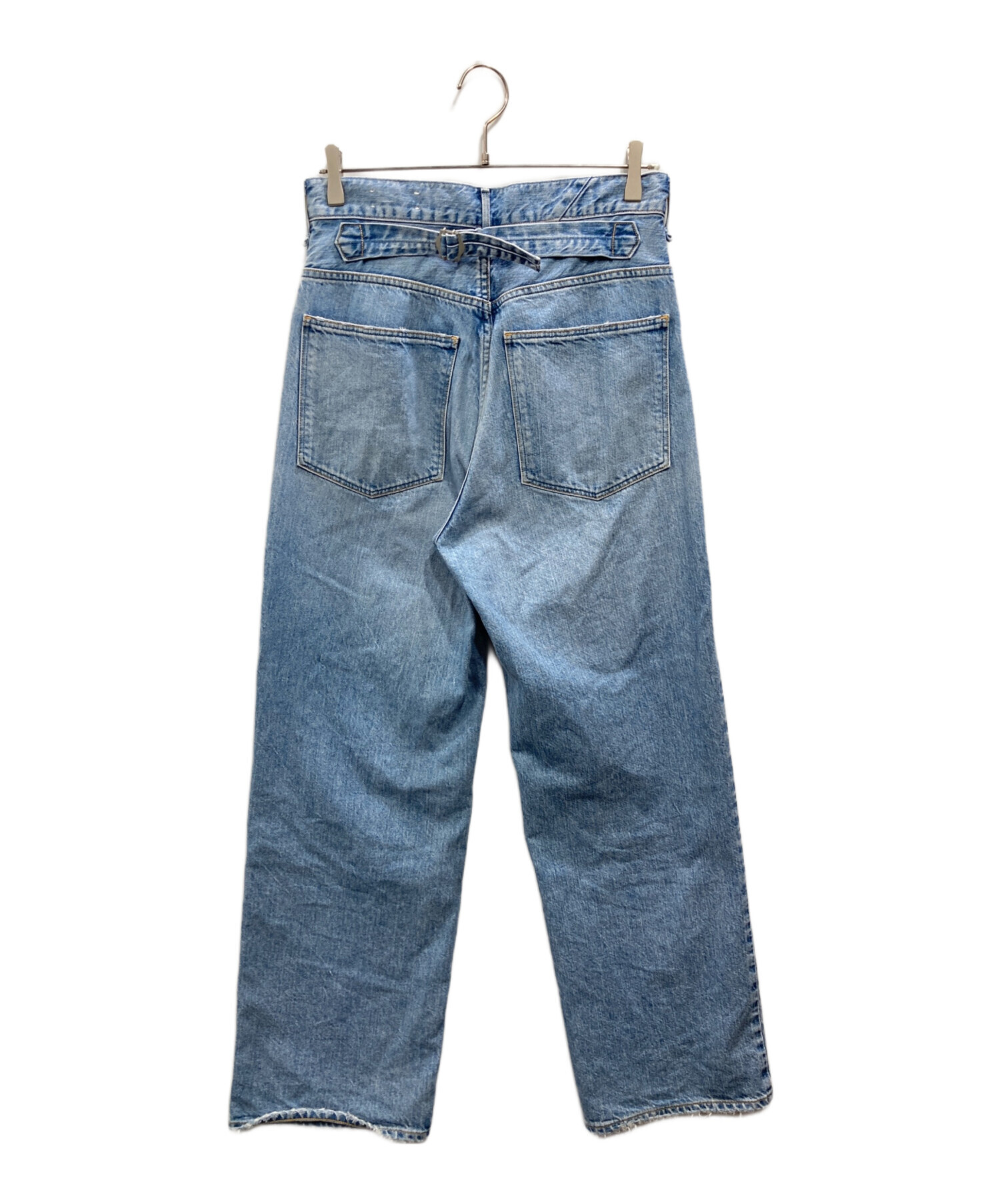 パンツ km. upper heights THE OLIVIA FLOW 24 中古・古着通販】upper hights (アッパーハイツ) THE OLIVIA スカイ
