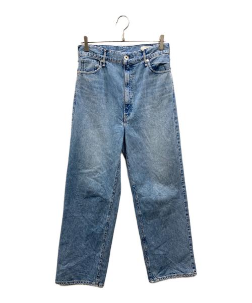 upper hights THE OLIVIA デニムパンツ FLOW 24 中古・古着通販】upper hights (アッパーハイツ) THE OLIVIA スカイ