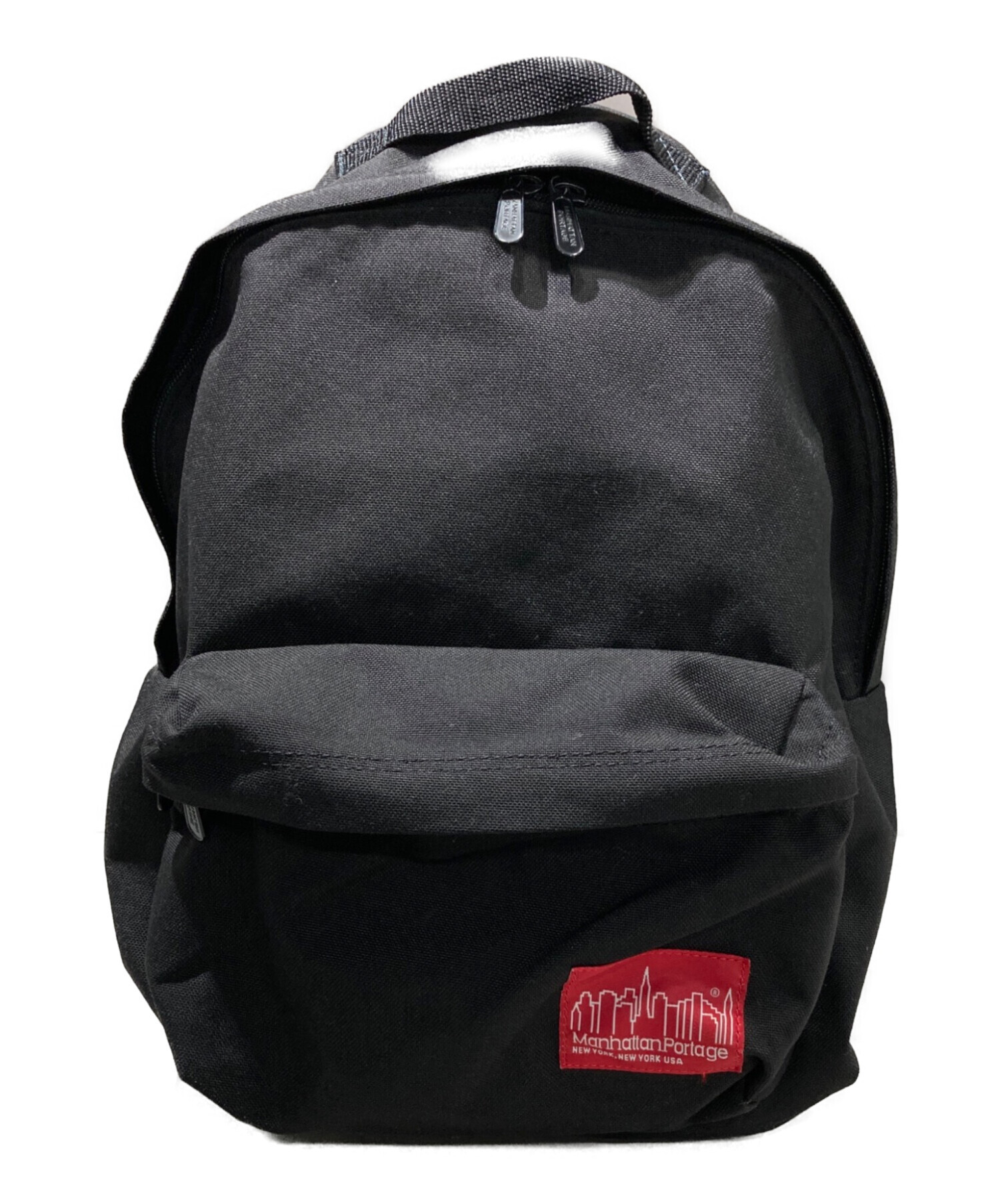 ManhattanPortage バックパック・リュック - 黒 【古着】【中古】 中古・古着通販】Manhattan Portage (マンハッタンポーテージ