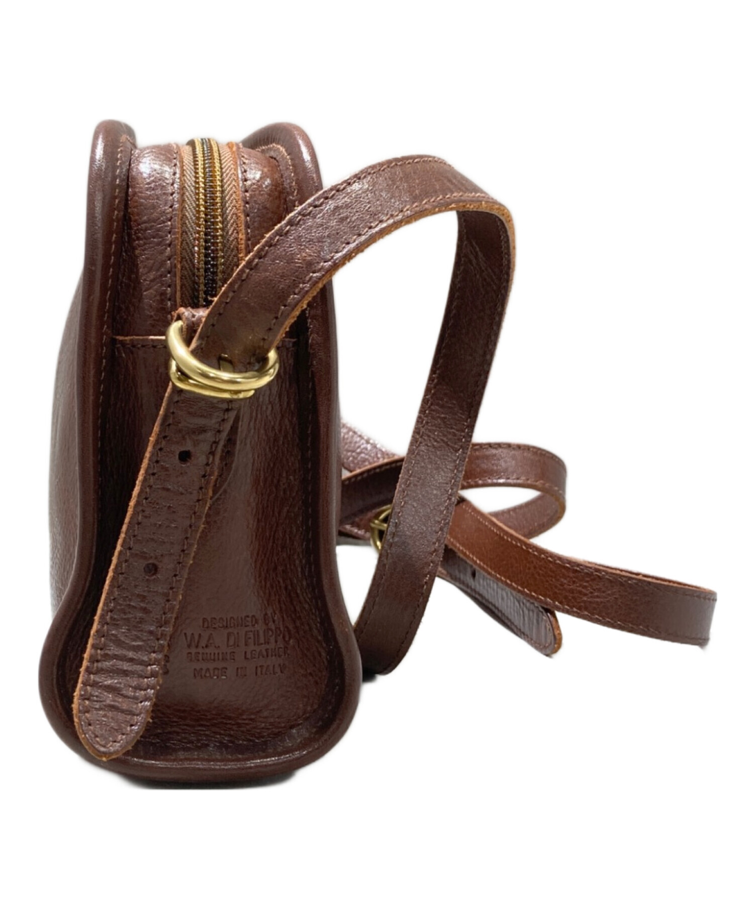 【イオン広店】 中古 IL BISONTE | イルビゾンテ ショルダーバッグ ブラウン 【121】 IL BISONTE - 【イオン広店】 中古 IL BISONTE | イルビゾンテ