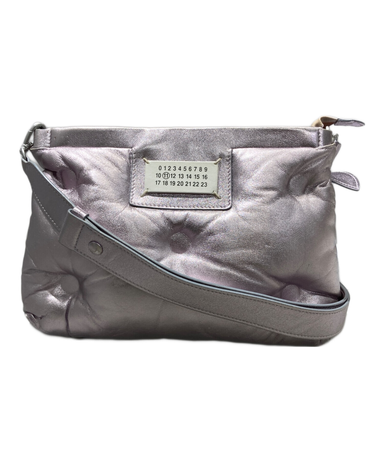 本物 メゾンマルジェラ Maison Margiela グラムスラム ショルダーバッグ ポシェット レザー グレー バッグ 中古・ 楽天市場】マルジェラ glam slam 中古の通販