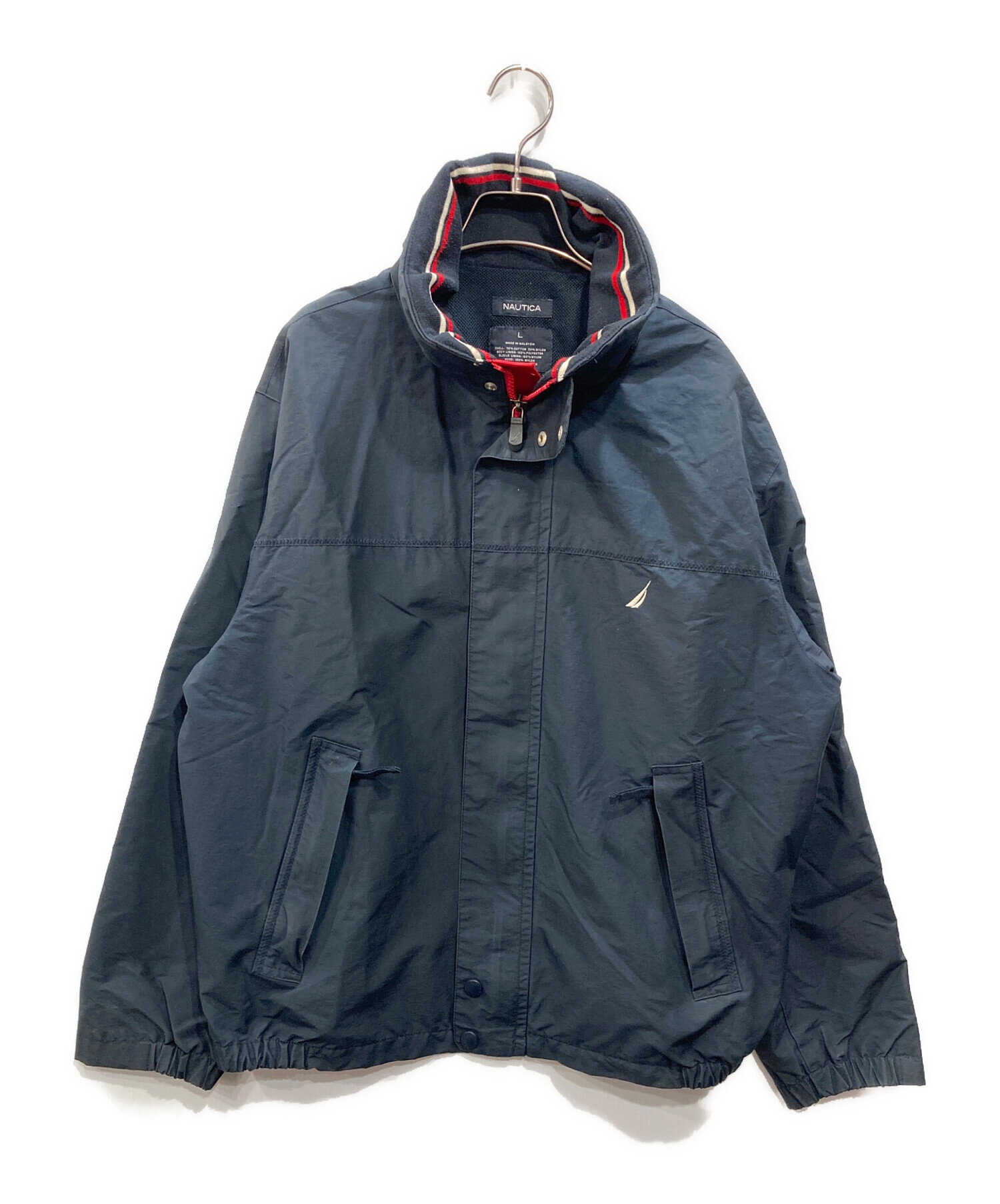 中古・古着通販】NAUTICA (ノーティカ) ジップジャケット ネイビー 中古・古着通販】NAUTICA (ノーティカ) ジップジャケット ネイビー