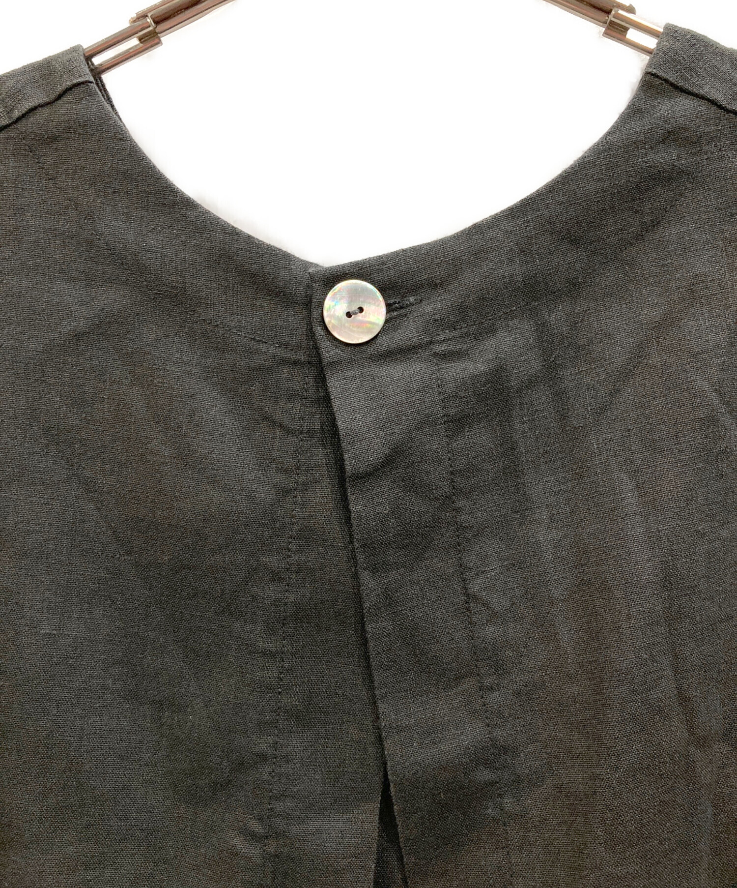 中古・古着通販】BEARDSLEY (ビアズリー) リネンショートベスト