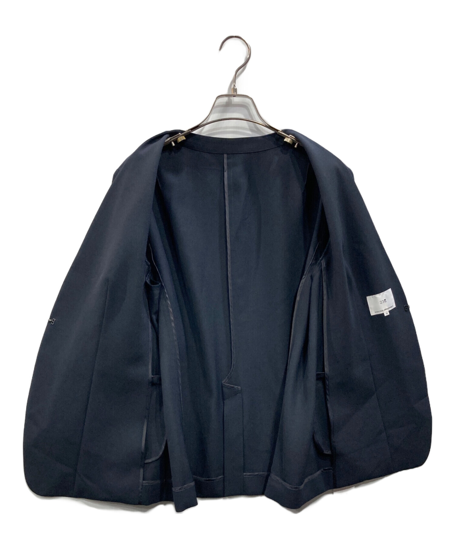 中古・古着通販】23区 (ニジュウサンク) ドライツイル ノーカラー