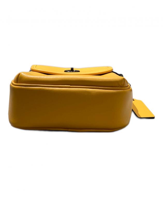 中古・古着通販】COACH (コーチ) ショルダーバッグ イエロー｜ブランド