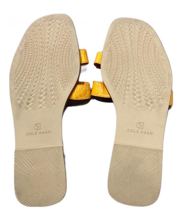 中古・古着通販】COLE HAAN (コールハーン) クリシーサンダル イエロー