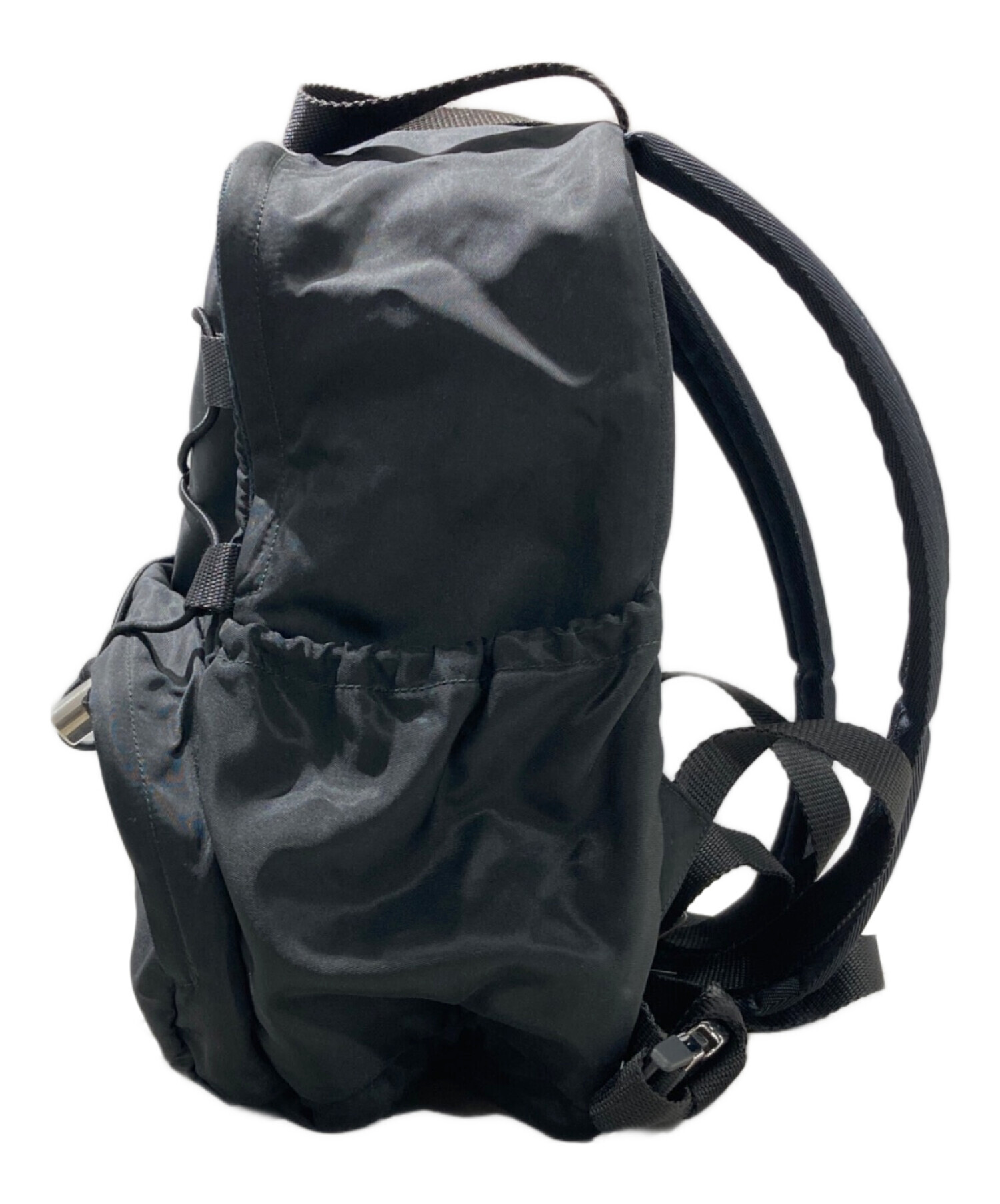 中古・古着通販】PRADA (プラダ) ナイロンリュック ブラック｜ブランド