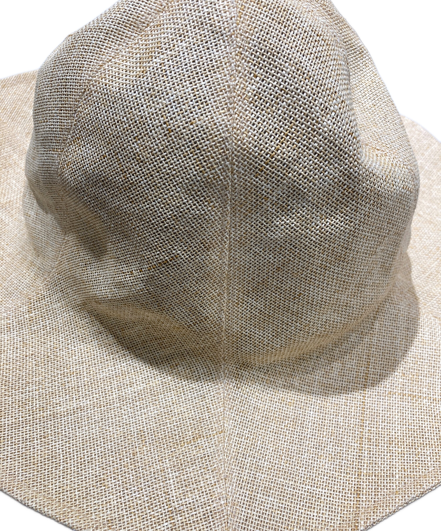 【極美品】KIJIMA TAKAYUKI ペーパーハット ベージュ サイズ3 中古・古着通販】kijima takayuki (キジマタカユキ) ペーパーハット