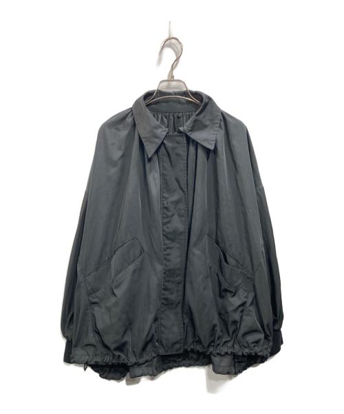 MACHATT マチャット ブルゾン バルーン ブラック 中古・古着通販】machatt (マチャット) ギャザーバルーンブルゾン