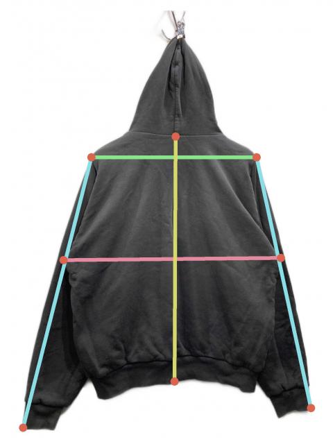 中古・古着通販】YEEZY GAP (イージーギャップ) ジップパーカー グレー