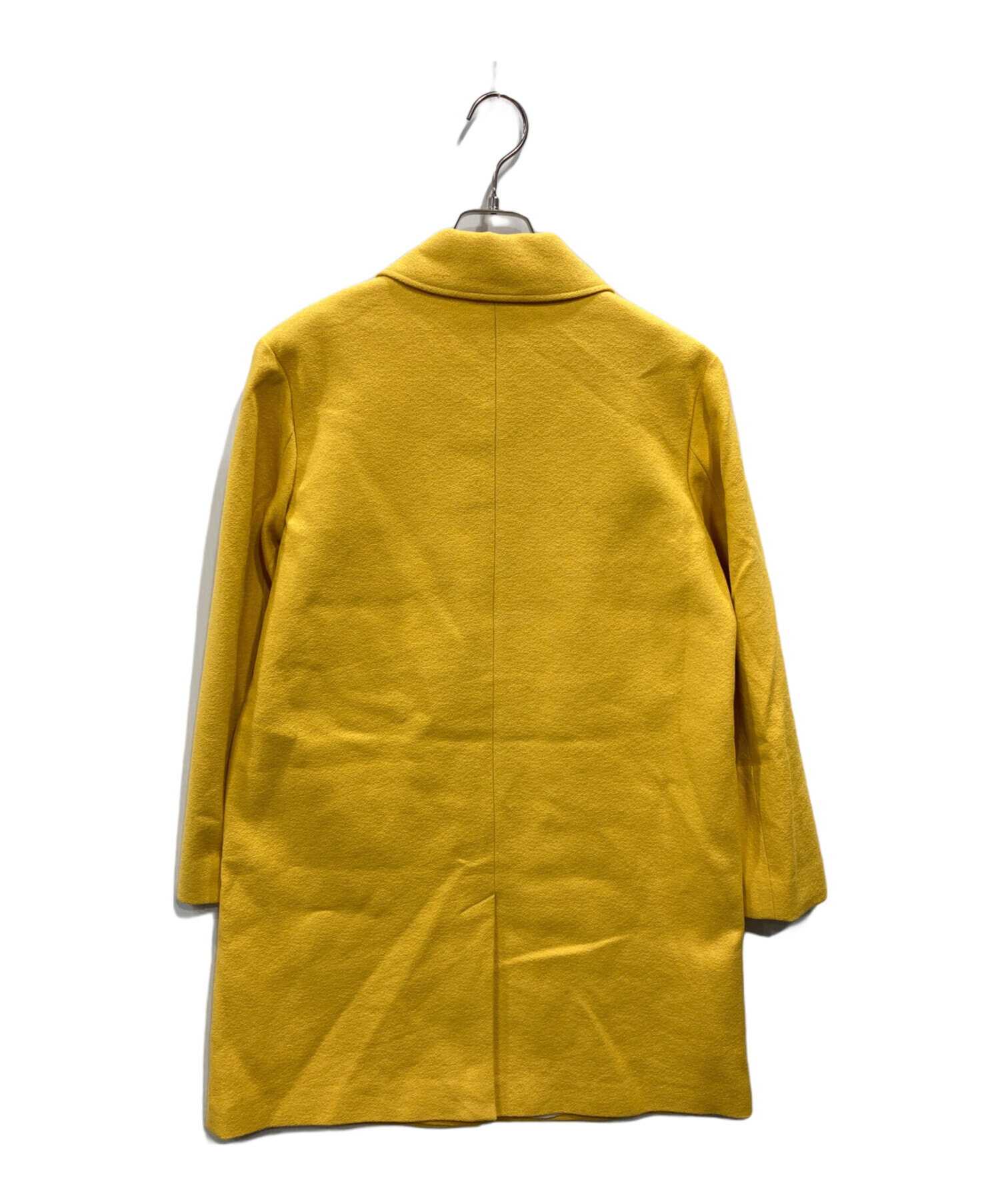 中古・古着通販】A.P.C. (アーペーセー) ステンカラーコート イエロー 