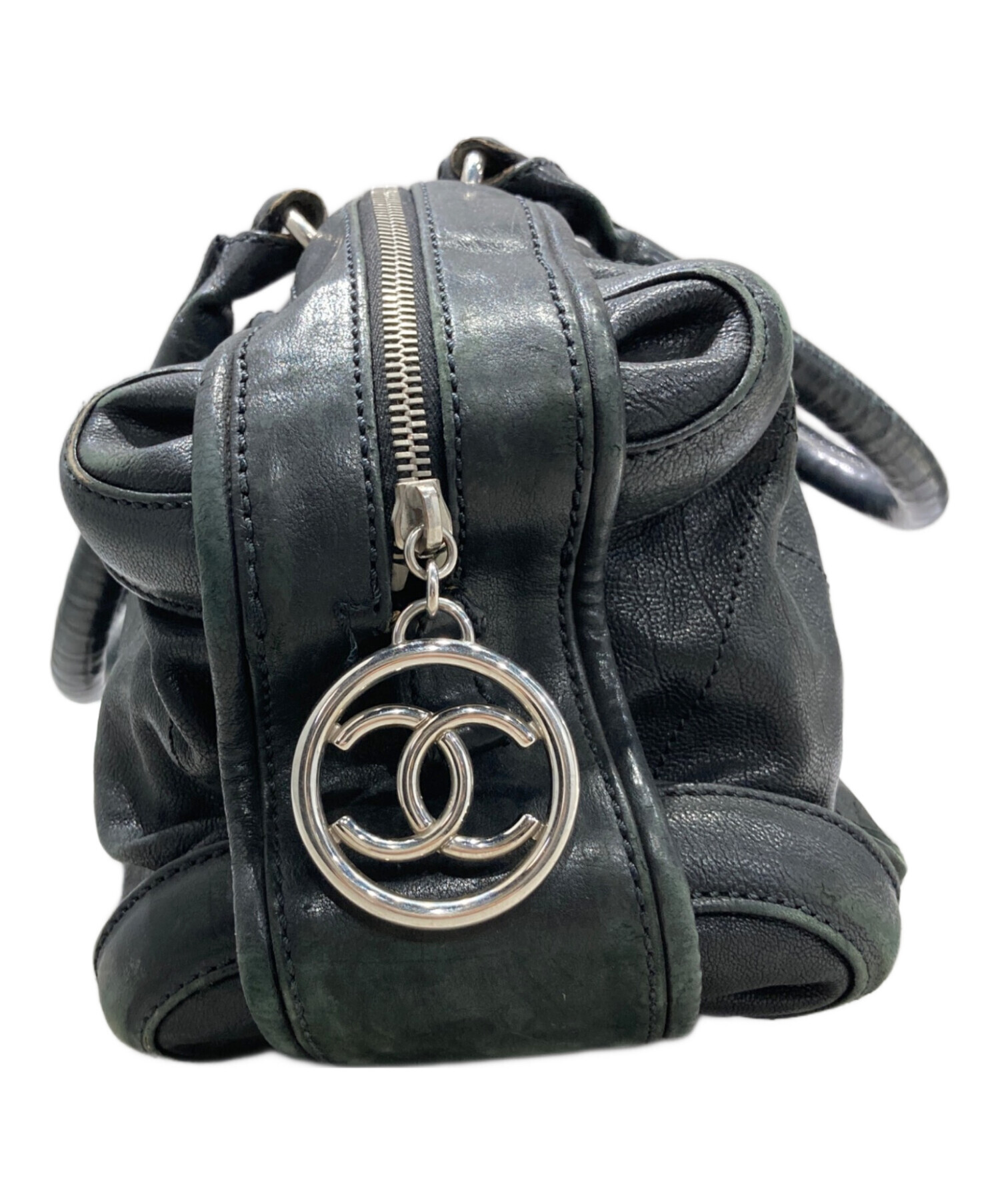 中古・古着通販】CHANEL (シャネル) ワイルドステッチミニボストン