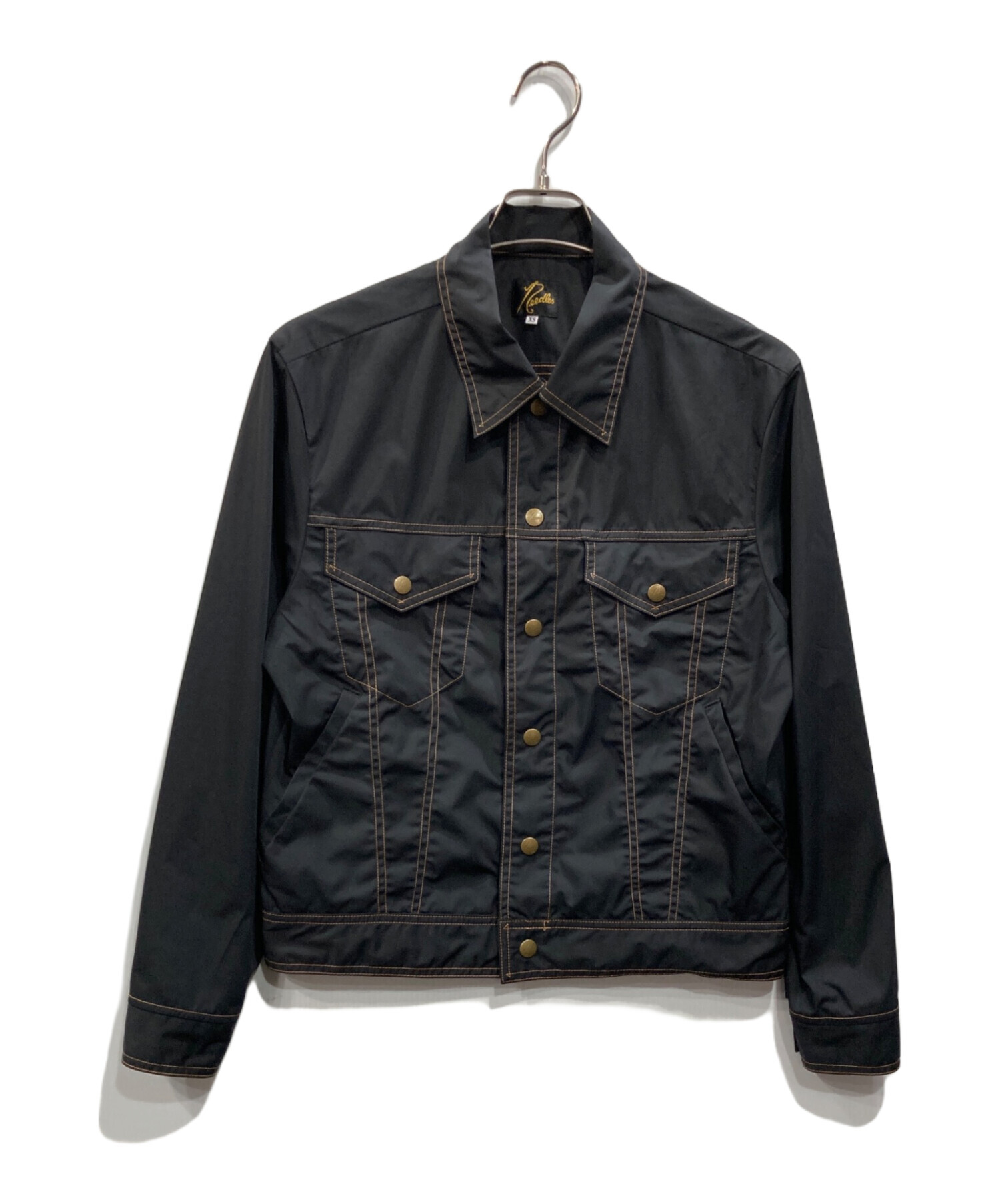 中古・古着通販】Needles (ニードルズ) Jean Jacket ブラック サイズ 