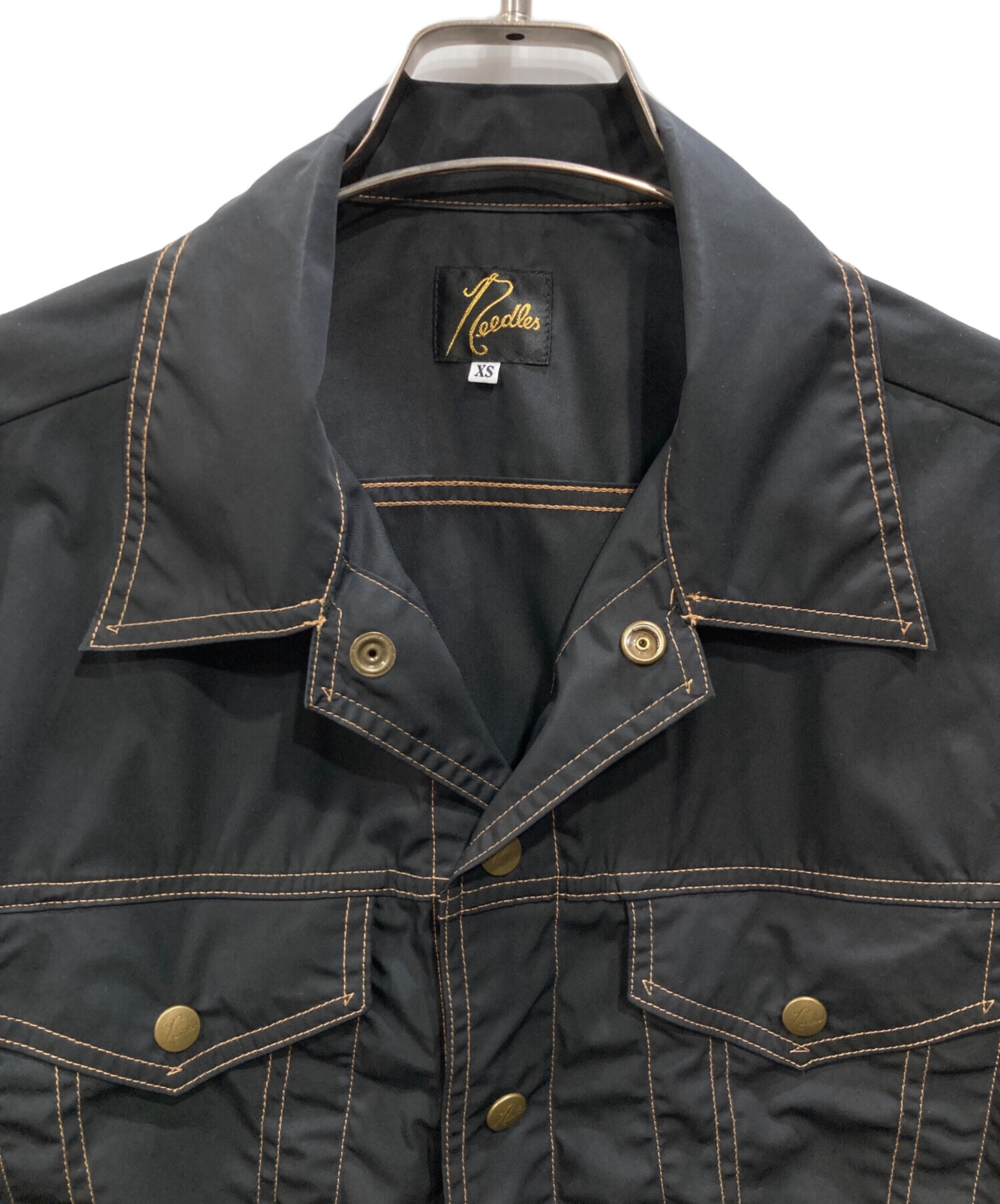 中古・古着通販】Needles (ニードルズ) Jean Jacket ブラック サイズ