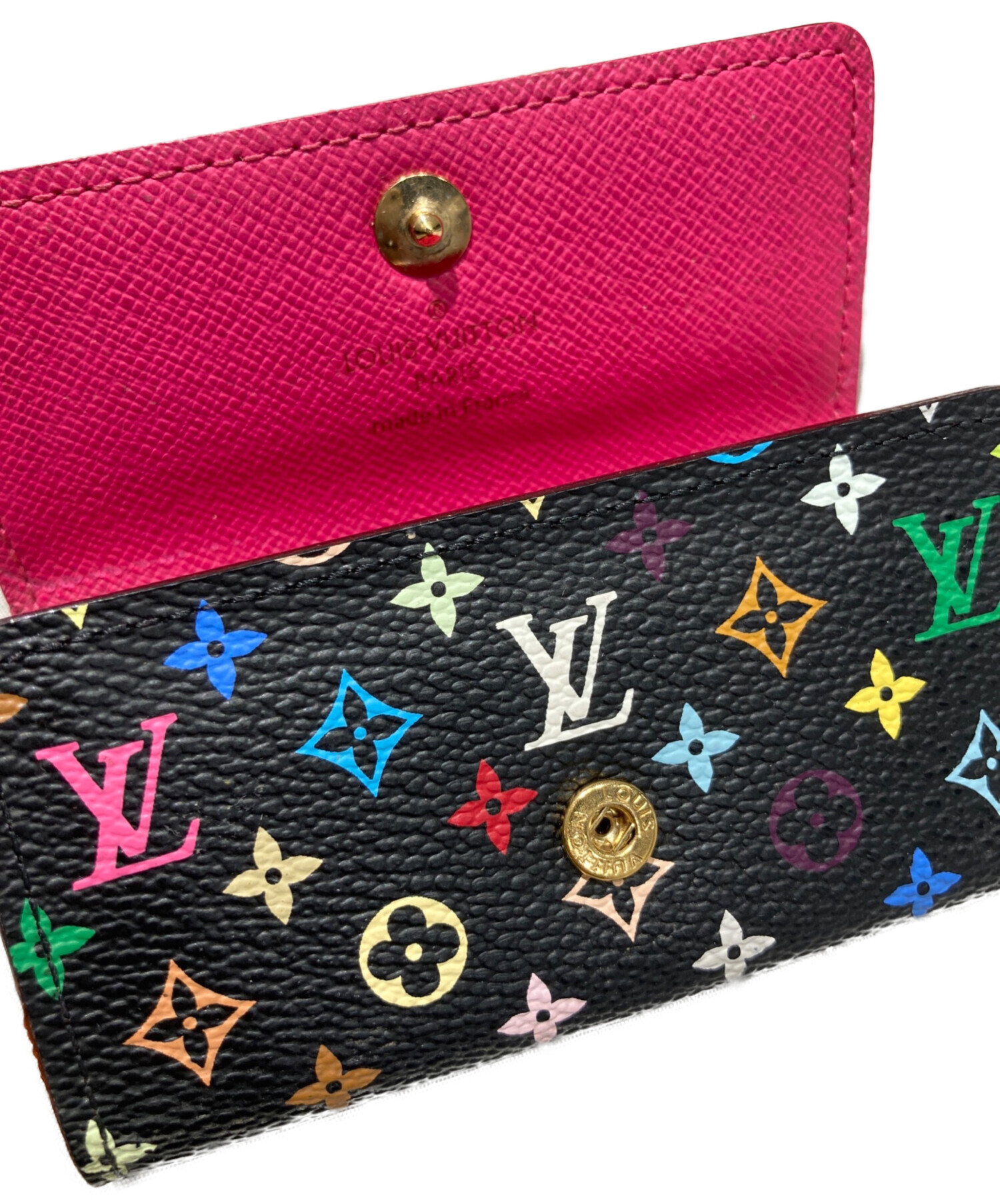 中古・古着通販】LOUIS VUITTON (ルイ ヴィトン) キーケース ブラック