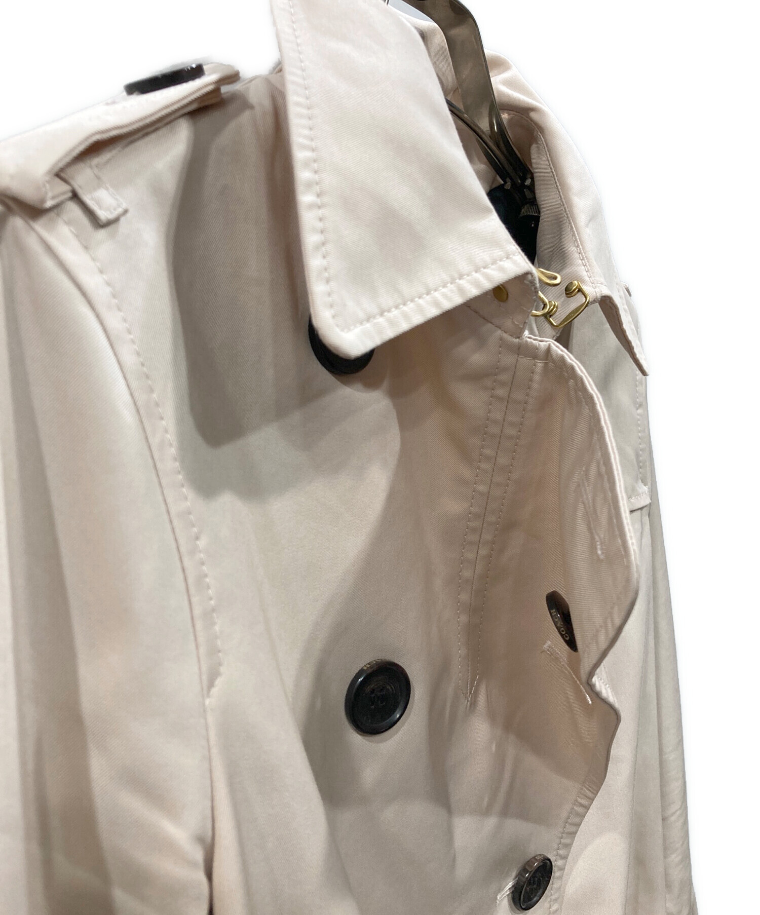 中古・古着通販】COACH (コーチ) トレンチコート ピンク サイズ:2