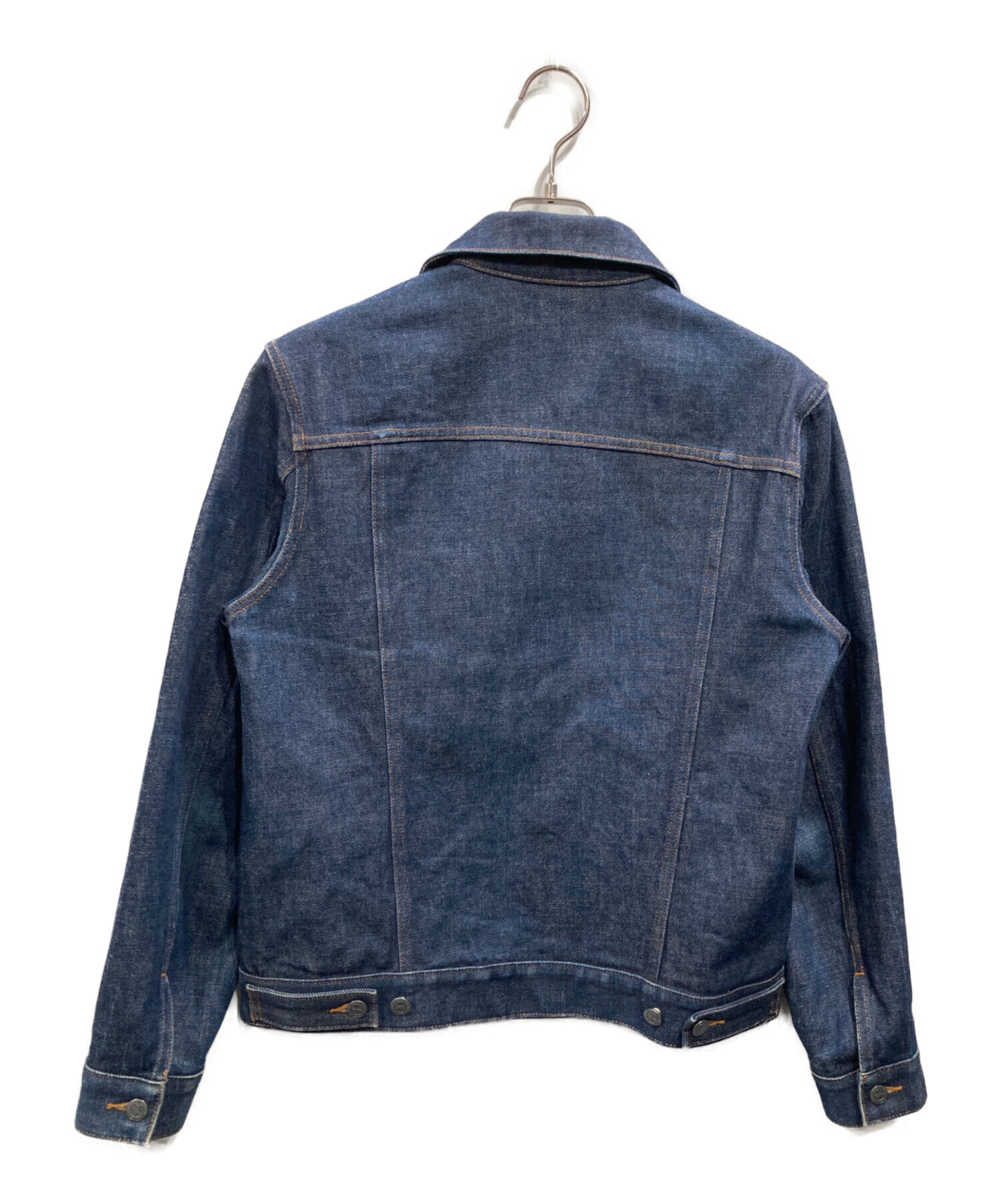 A.P.C. デニムジャケット インディゴ Mサイズ 中古・古着通販】A.P.C. (アーペーセー) デニムジャケット インディゴ