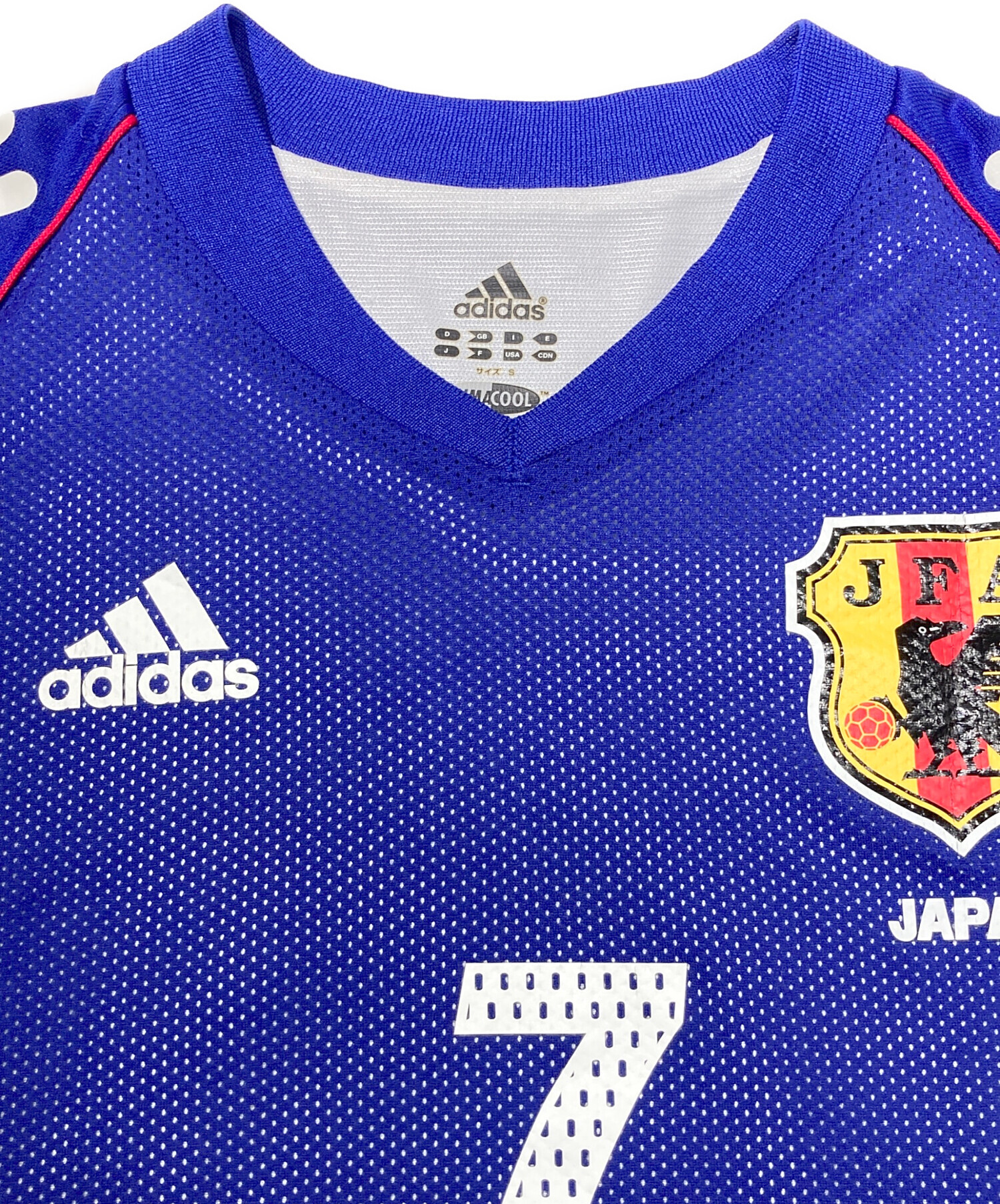 中古・古着通販】adidas (アディダス) ゲームシャツ ブルー サイズ:S