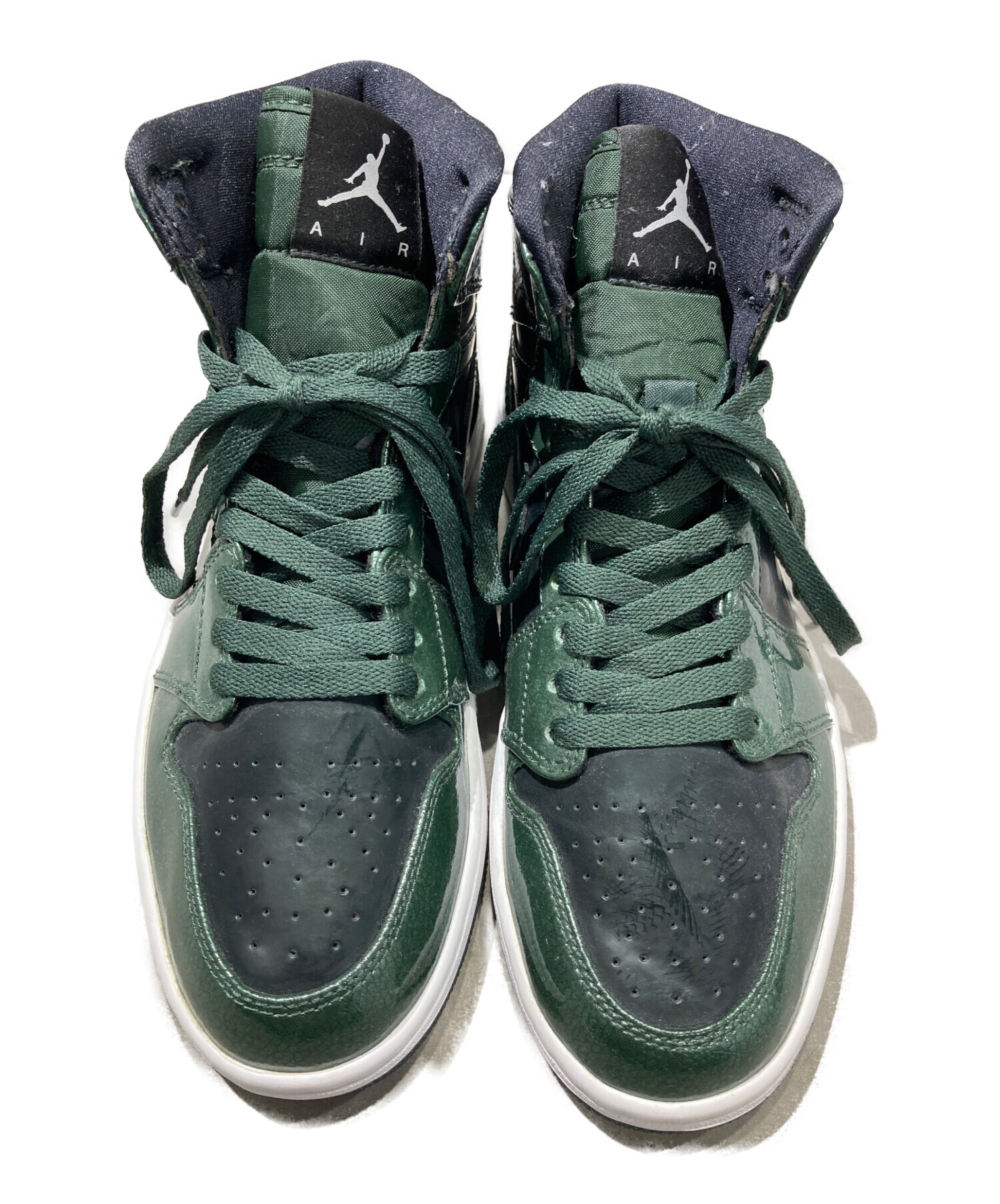 中古・古着通販】NIKE (ナイキ) AIR JORDAN 1 RETRO HIGH グリーン 