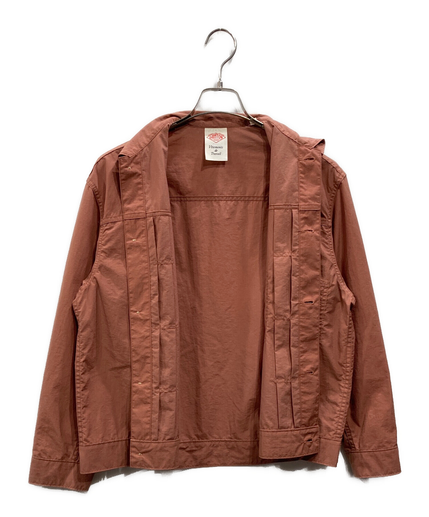 美品 DANTON ダントン ナイロン タフタ ショートジャケット 36 中古・古着通販】DANTON (ダントン) ナイロンタフタショートジャケット