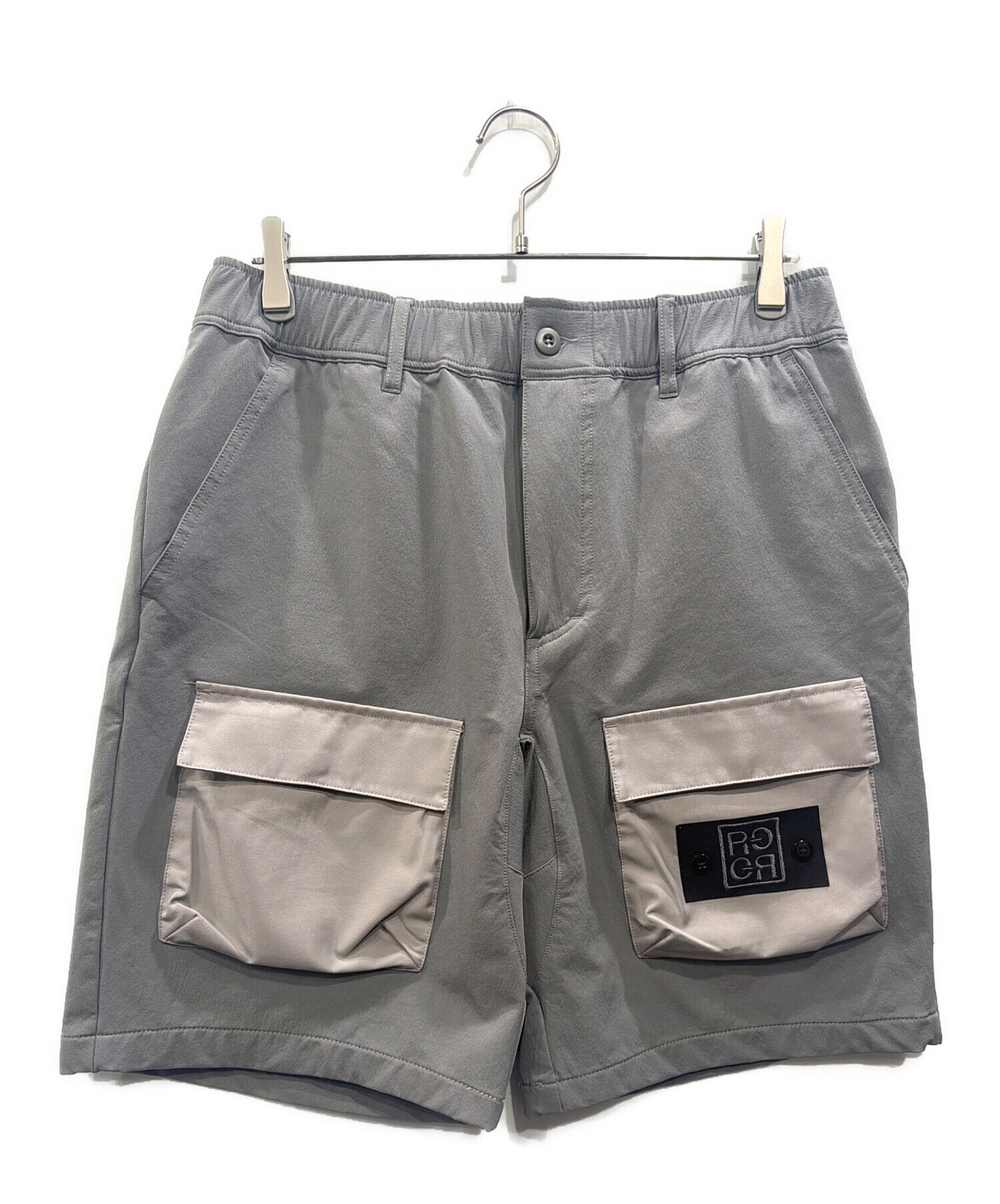 ラフロッグ　RUFFLOG HYPER STRETCH SHORT グレーL 中古・古着通販】RUFFLOG (ラフロッグ) ハイパーストレッチゴルフ