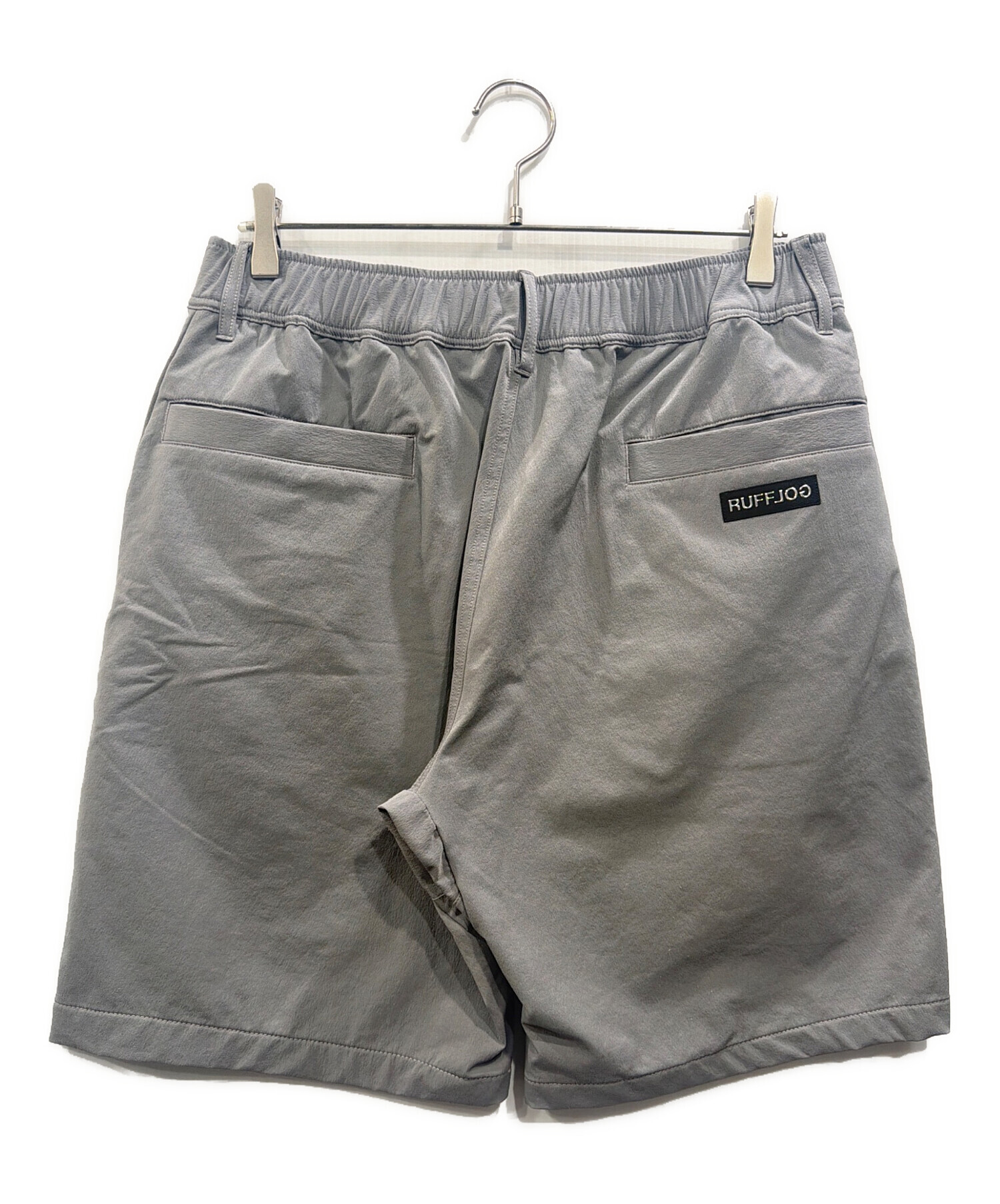 ラフロッグ　RUFFLOG HYPER STRETCH SHORT グレーL 中古・古着通販】RUFFLOG (ラフロッグ) ハイパーストレッチゴルフ