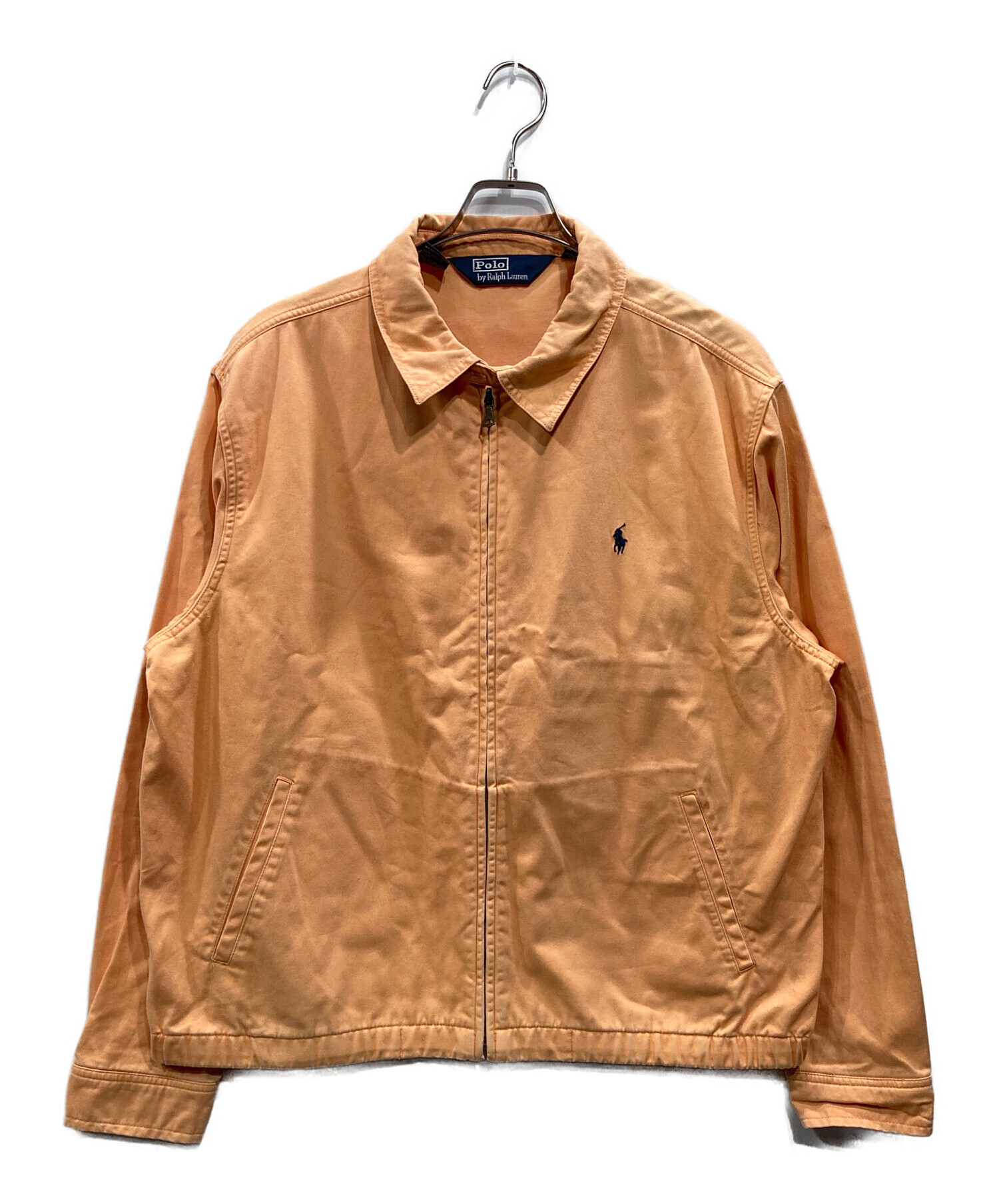 LAUREN Ralph Lauren ナイロンジャケット オレンジ ブルゾン 中古・古着通販】POLO RALPH LAUREN (ポロ・ラルフローレン) ジップ