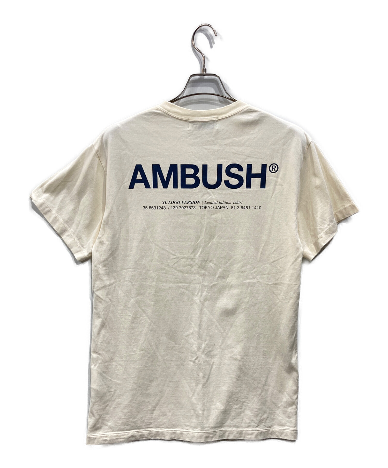 中古・古着通販】AMBUSH (アンブッシュ) ロゴプリントTシャツ