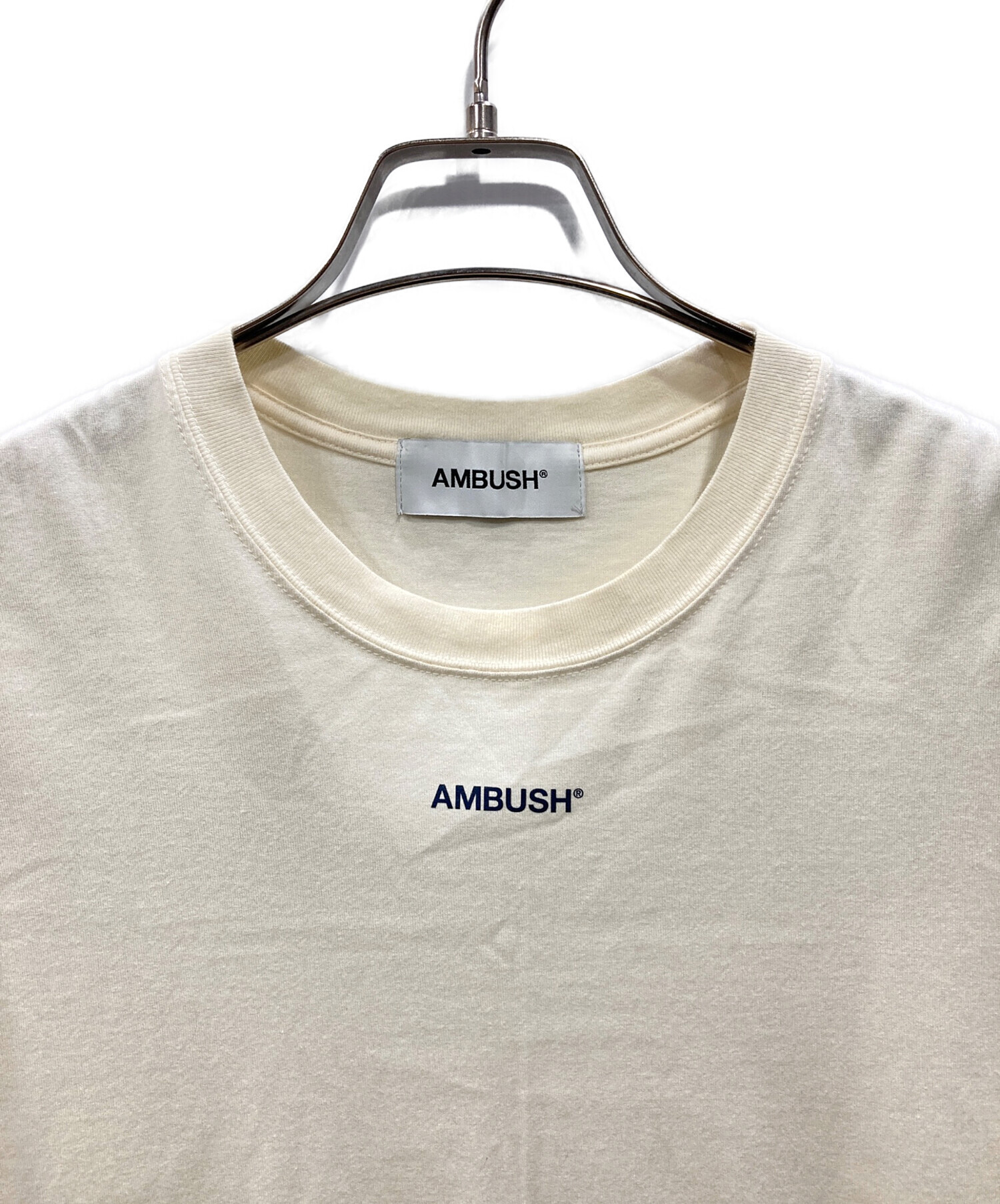 中古・古着通販】AMBUSH (アンブッシュ) ロゴプリントTシャツ