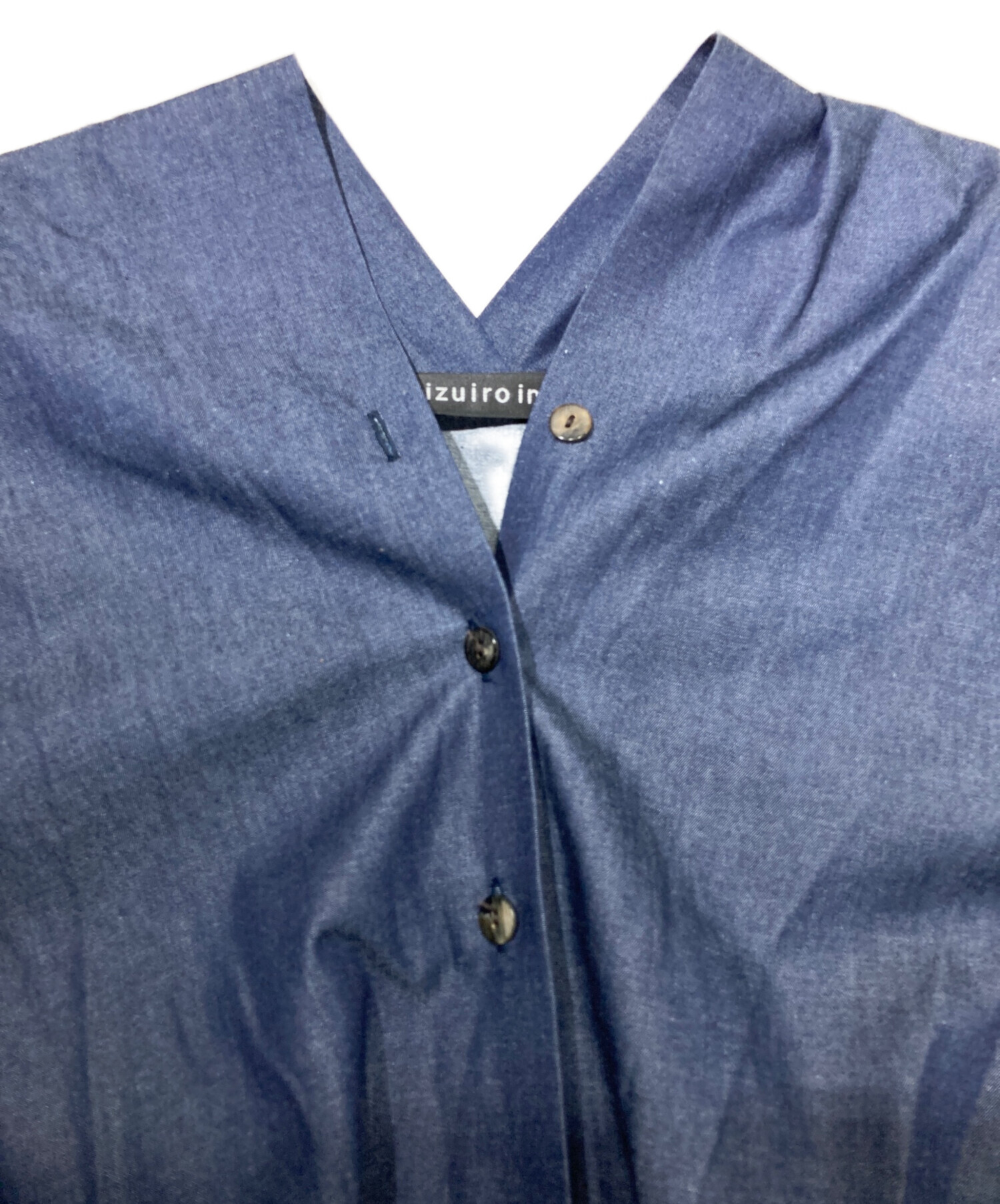 中古・古着通販】mizuiro-ind (ミズイロインド) コットン Vネック